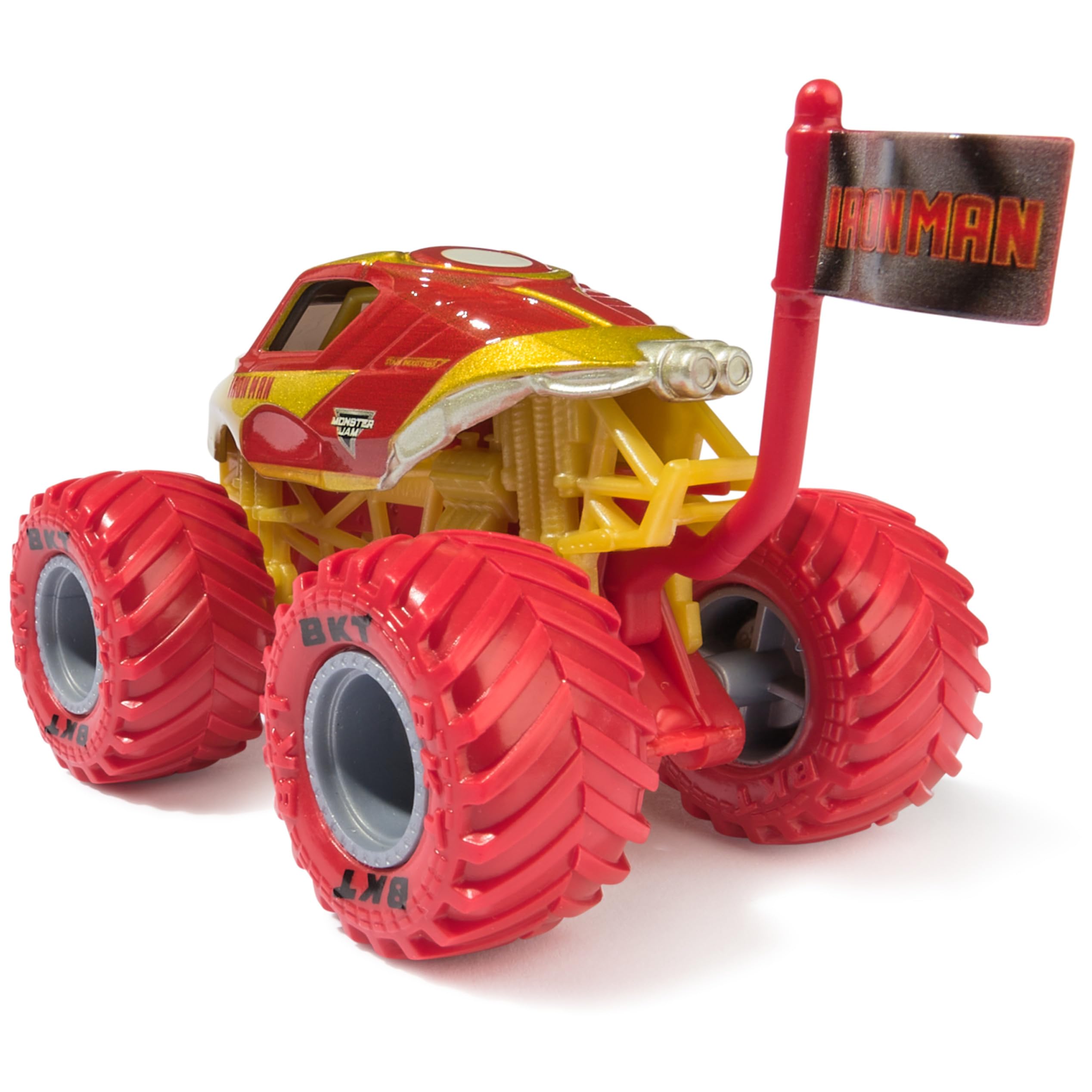 Foto 5 pulgar | Monster Truck Monster Jam Marvel Iron Man 1:64 Fundido A Presión - Venta Internacional.