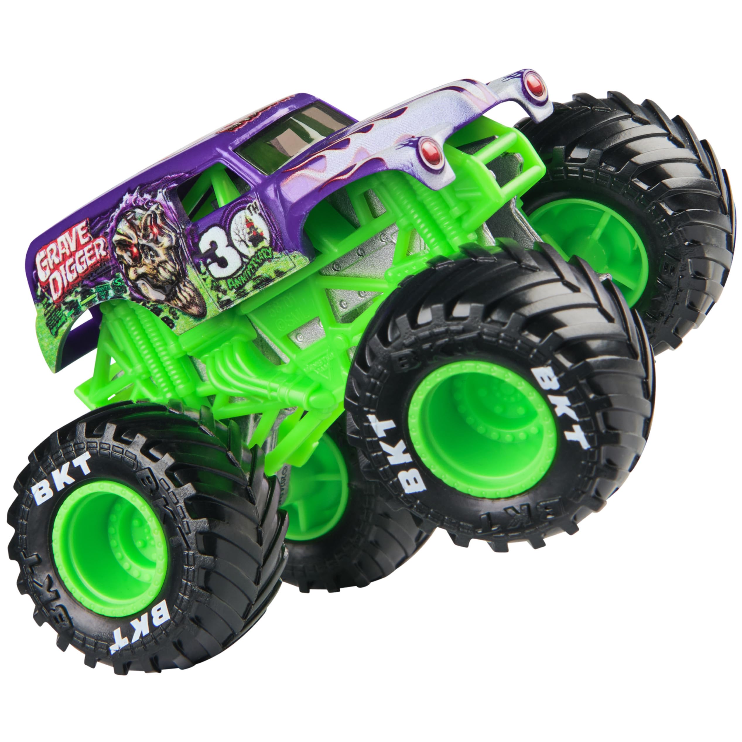 Foto 4 pulgar | Tuy Monster Truck Monster Jam Grave Digger 1:64 Fundido A Presión - Venta Internacional.
