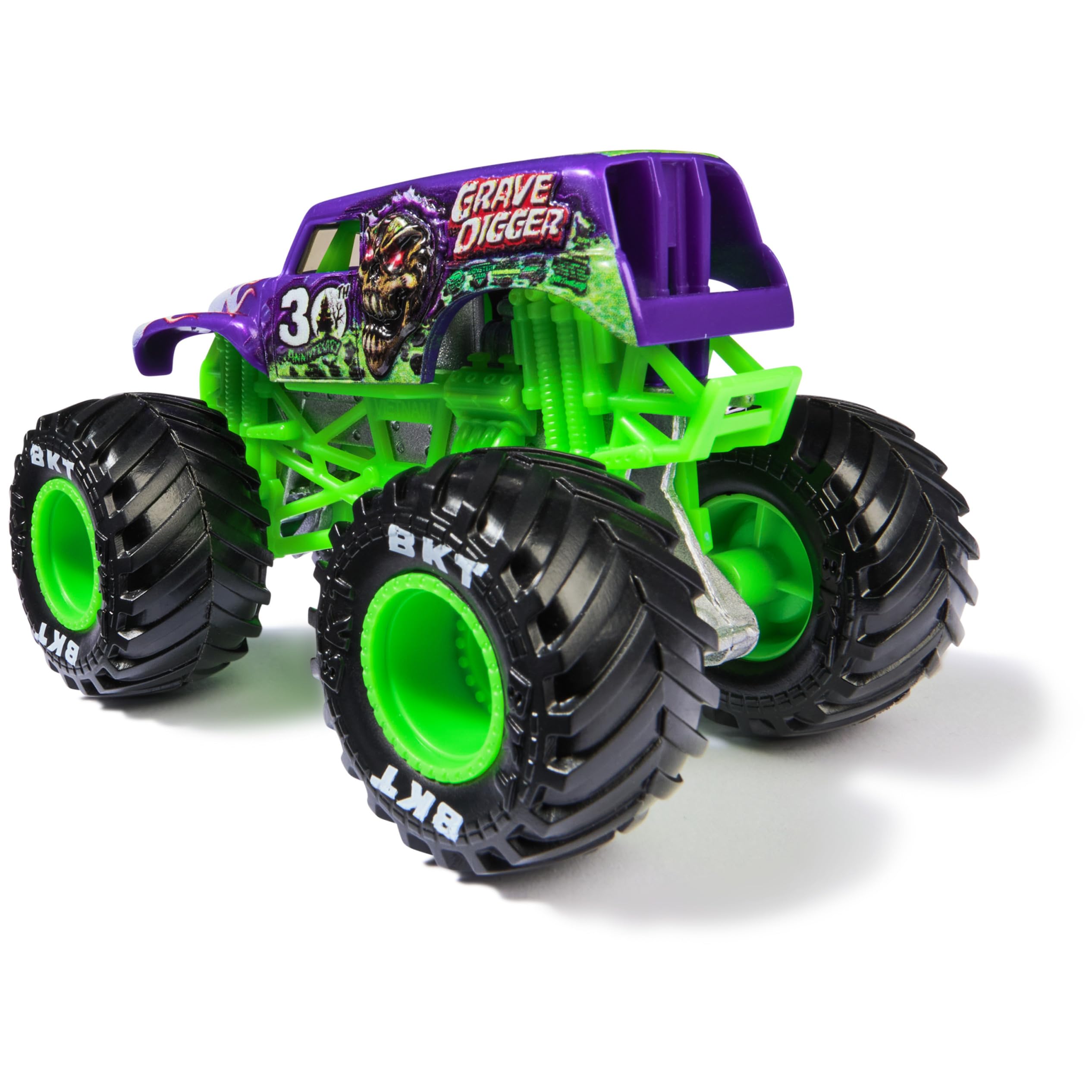 Foto 5 pulgar | Tuy Monster Truck Monster Jam Grave Digger 1:64 Fundido A Presión - Venta Internacional.