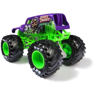 Foto 4 | Tuy Monster Truck Monster Jam Grave Digger 1:64 Fundido A Presión - Venta Internacional.