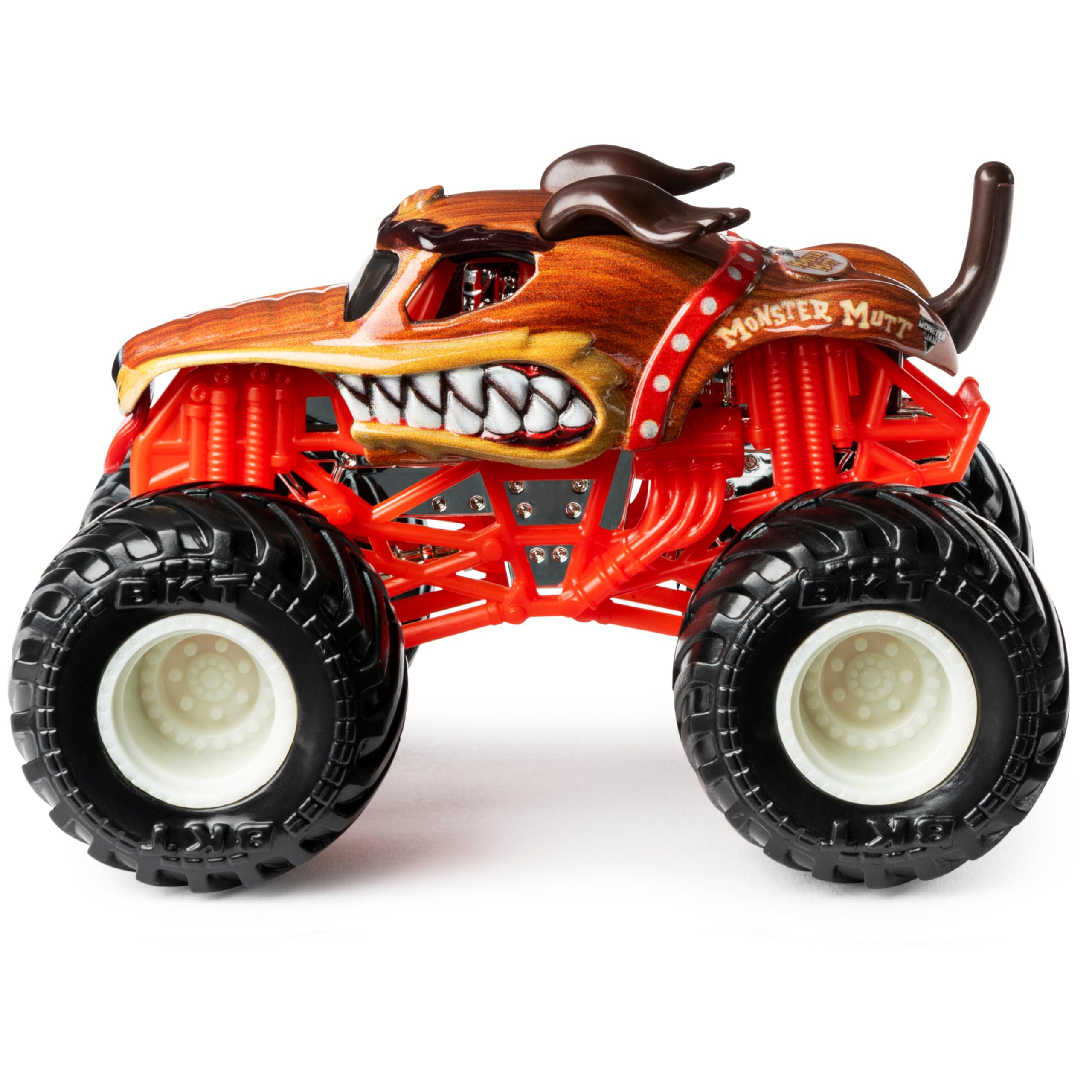 Foto 6 pulgar | Monster Truck Duo Pack Monster Jam El Toro Loco Contra Monster Mutt 1:64 - Venta Internacional.