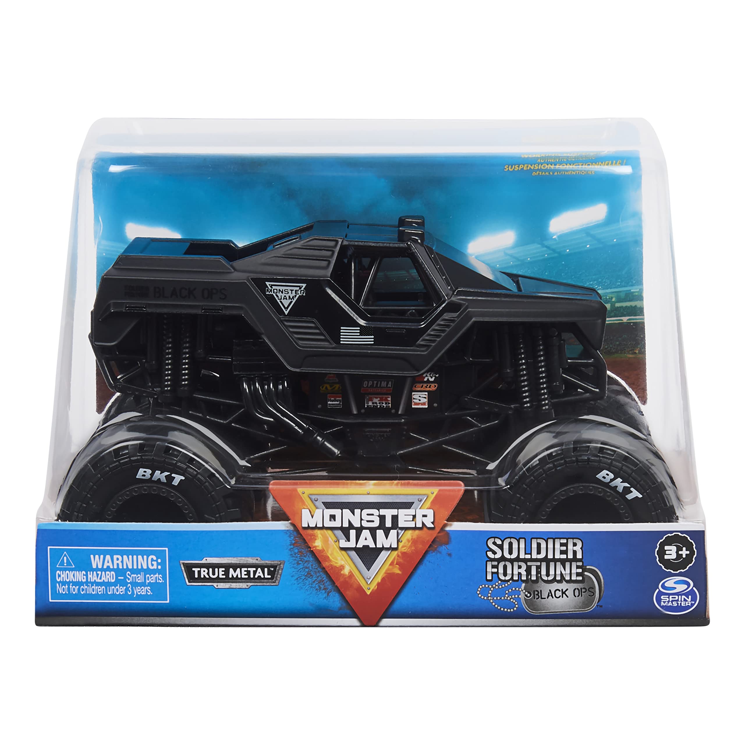 Foto 2 pulgar | Vehículo Fundido Monster Jam Soldier Fortune A Escala 1:24 - Venta Internacional.