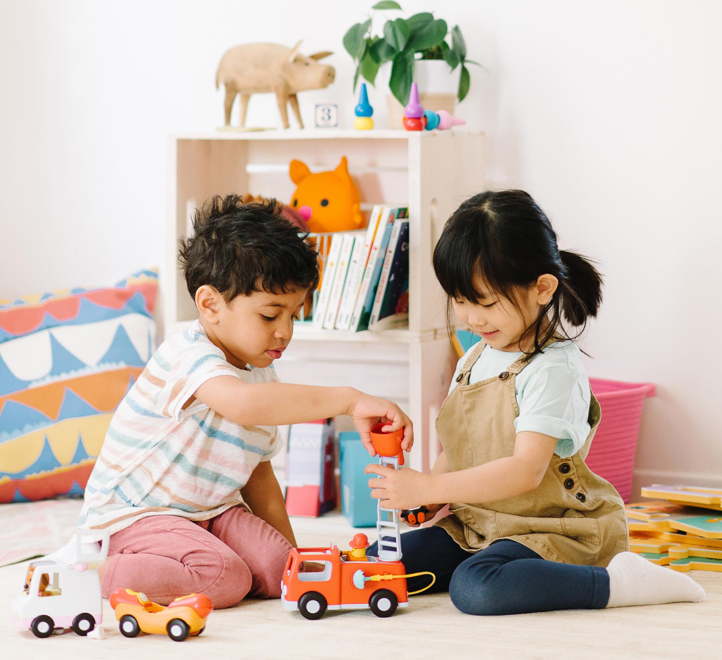 Foto 4 pulgar | Minivehículos Toy Spin Master Sago Para Viajes Por Carretera Con 3 Vehículos - Venta Internacional.