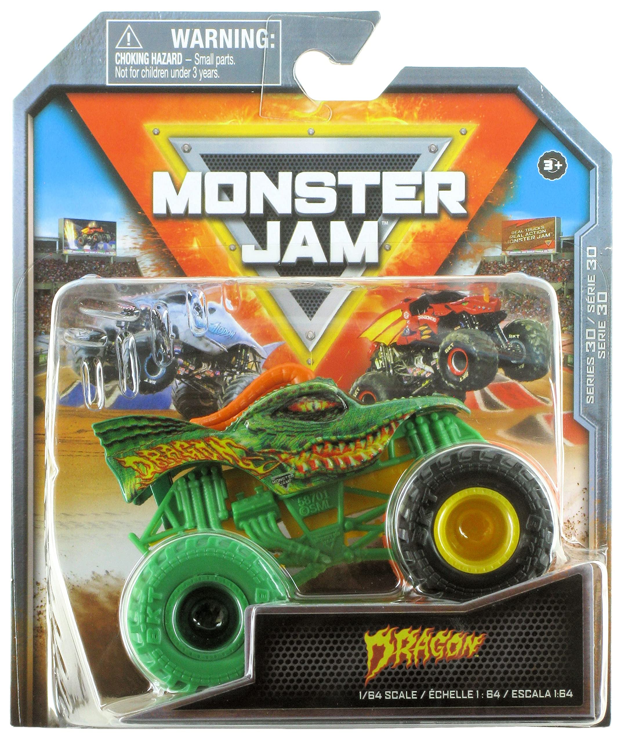Foto 2 pulgar | Camión Fundido Monster Jam 2023 Spin Master 1:64 Serie 30 - Venta Internacional.