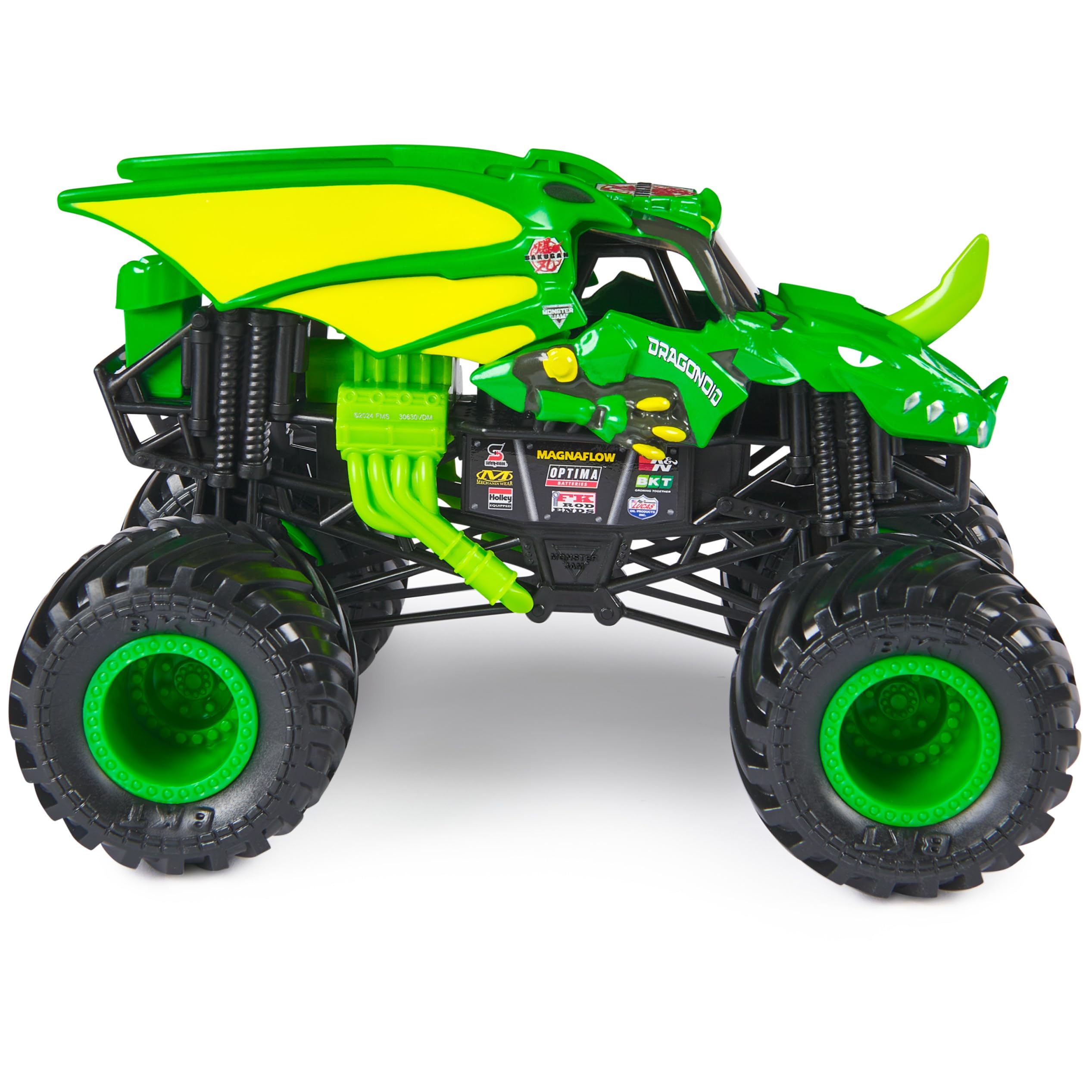 Foto 6 pulgar | Monster Truck Monster Jam Bakugan Dragonoid A Escala 1:24 - Venta Internacional.