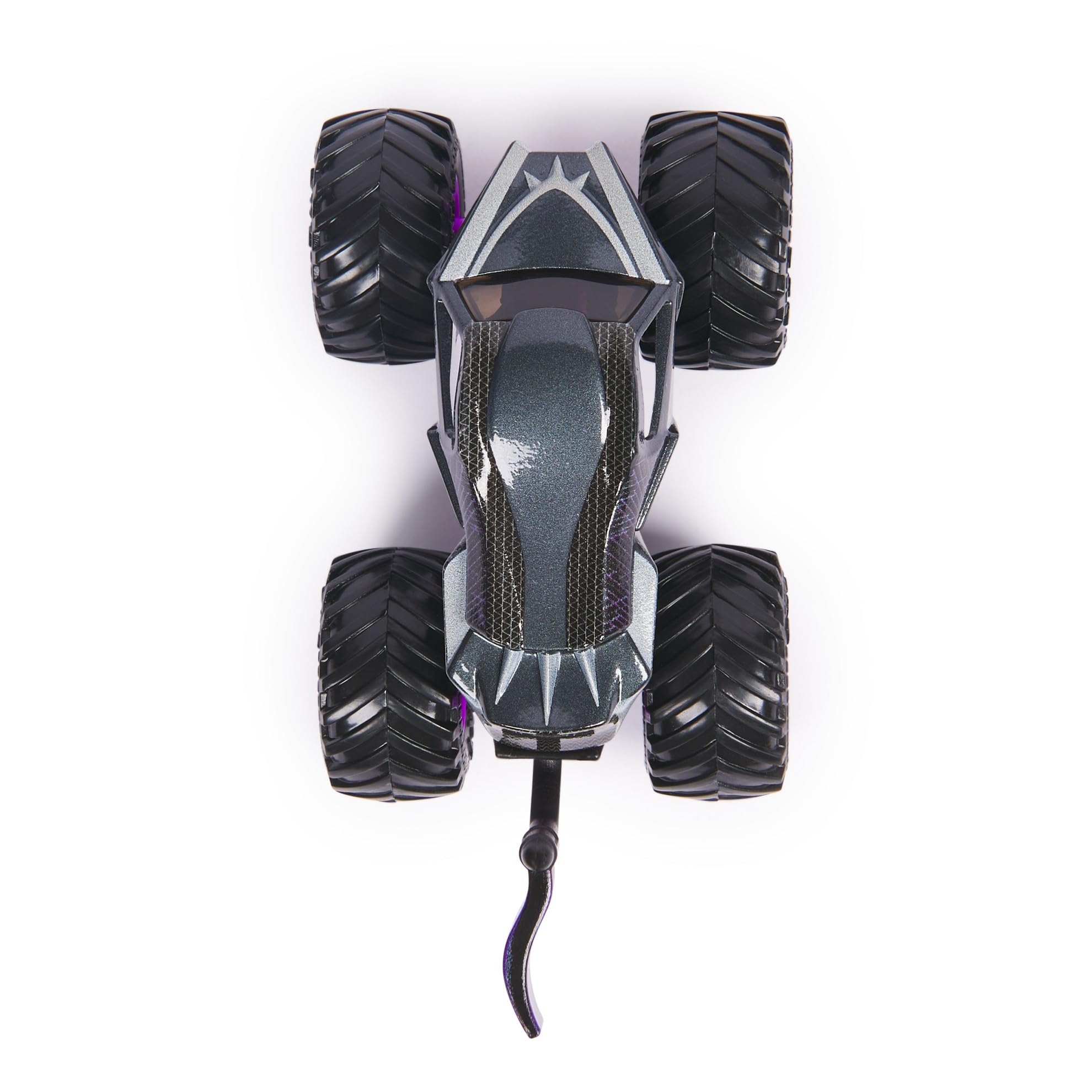 Foto 8 pulgar | Monster Truck Monster Jam 2024 Marvel 1:64 Black Panther Fundido A Presión - Venta Internacional.