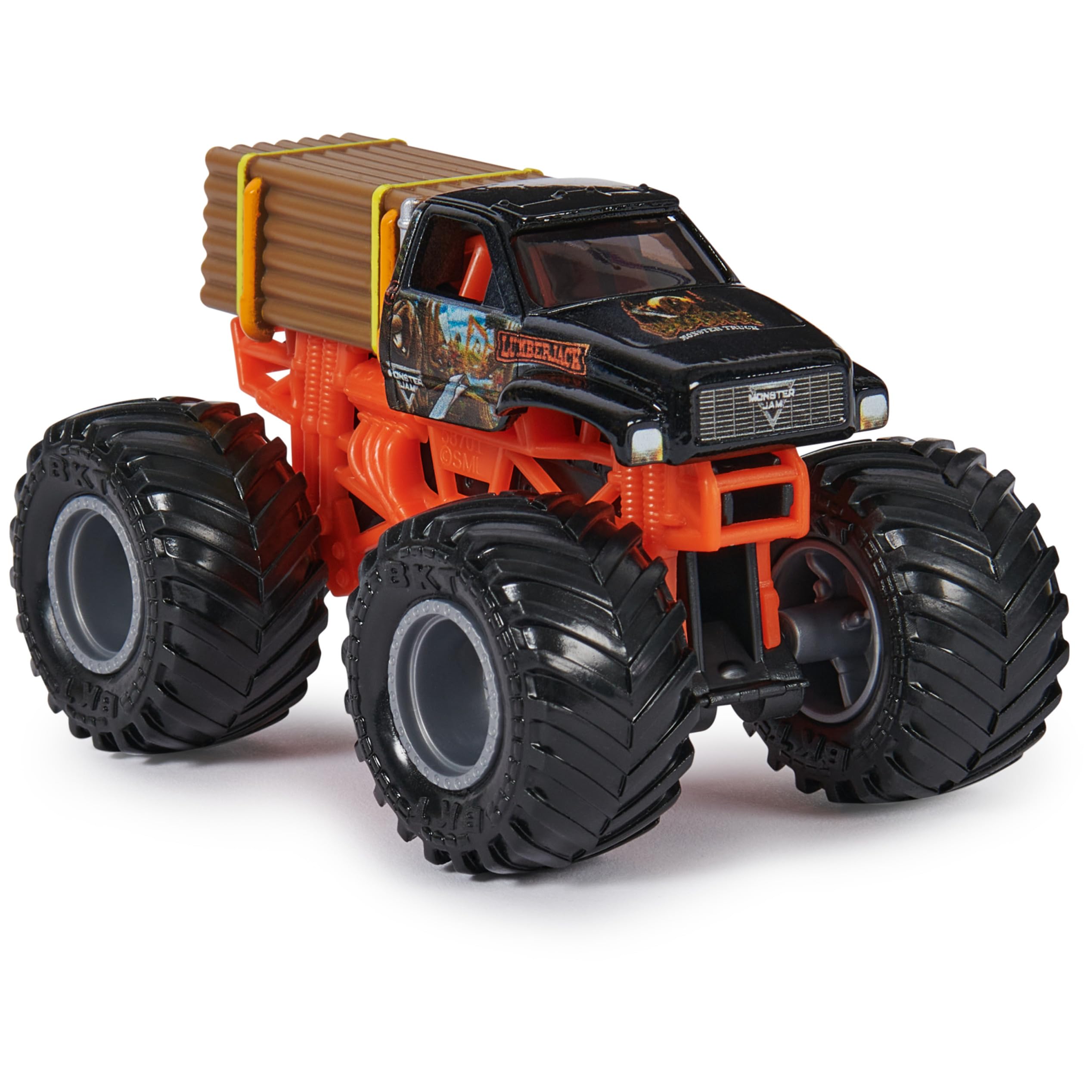 Foto 4 pulgar | Leñador De Toy Monster Jam Vs. Camiones Fundidos A Presión Axe 1:64 - Venta Internacional.