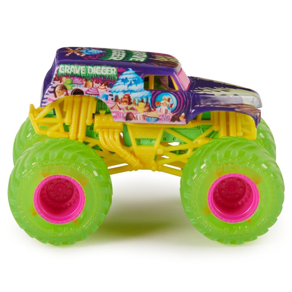 Foto 3 pulgar | Sepulturero Oficial Monster Jam 2024 Diecast Truck A Escala 1:64 - Venta Internacional.