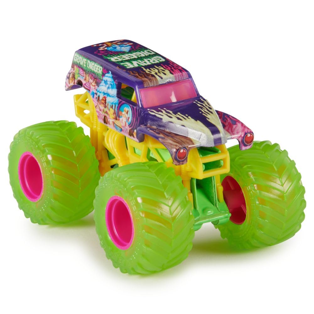 Foto 4 pulgar | Sepulturero Oficial Monster Jam 2024 Diecast Truck A Escala 1:64 - Venta Internacional.