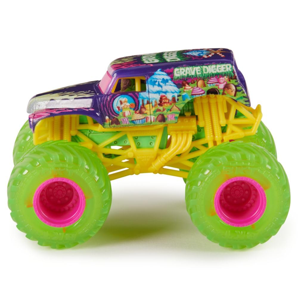 Foto 5 pulgar | Sepulturero Oficial Monster Jam 2024 Diecast Truck A Escala 1:64 - Venta Internacional.
