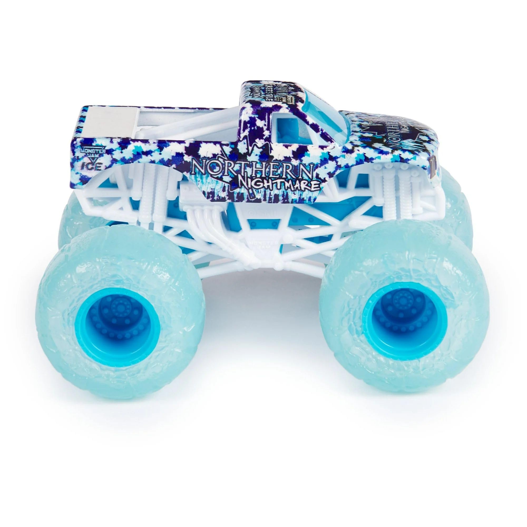 Foto 4 pulgar | Toy Monster Truck Monster Jam Fire & Ice 2024 1:64 Paquete De 2 - Venta Internacional.