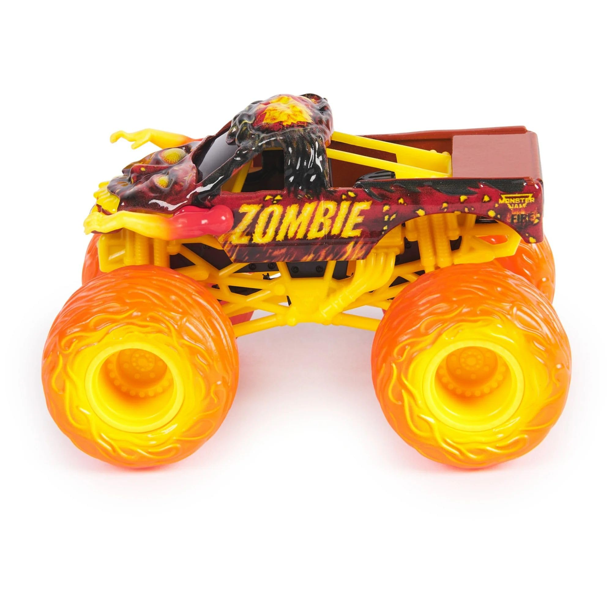 Foto 5 pulgar | Toy Monster Truck Monster Jam Fire & Ice 2024 1:64 Paquete De 2 - Venta Internacional.