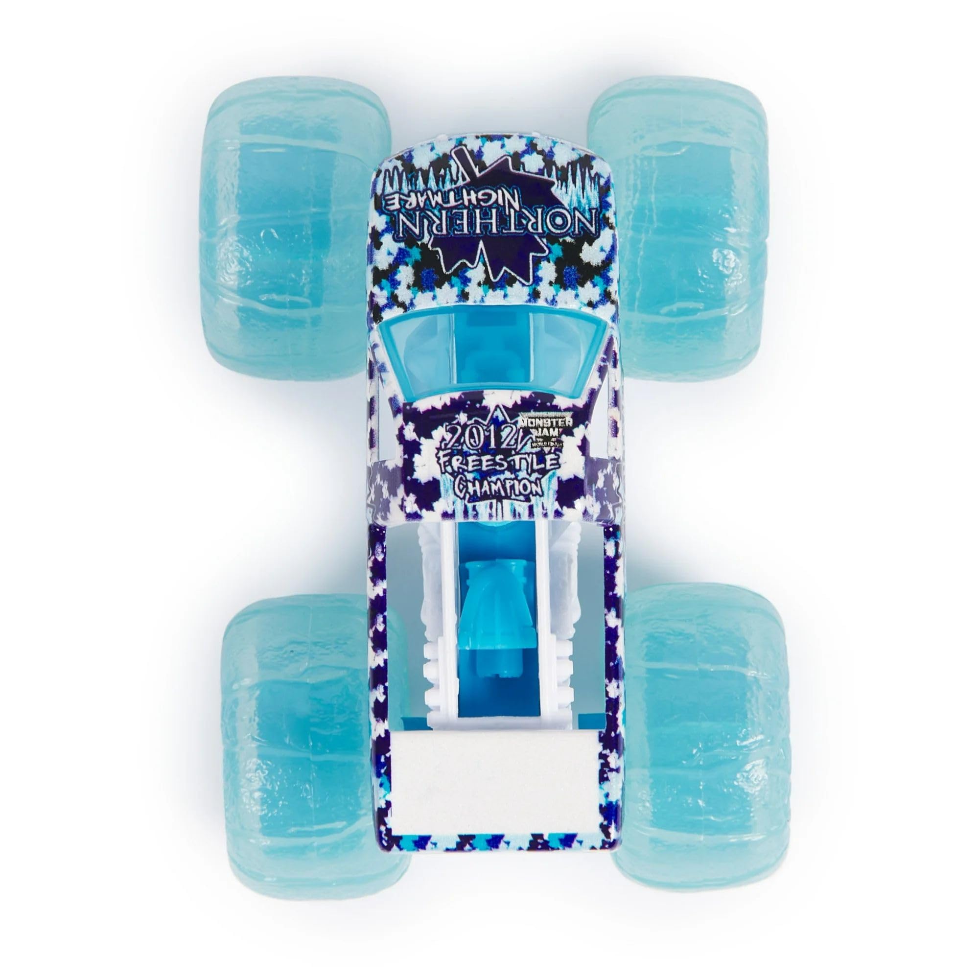 Foto 6 pulgar | Toy Monster Truck Monster Jam Fire & Ice 2024 1:64 Paquete De 2 - Venta Internacional.