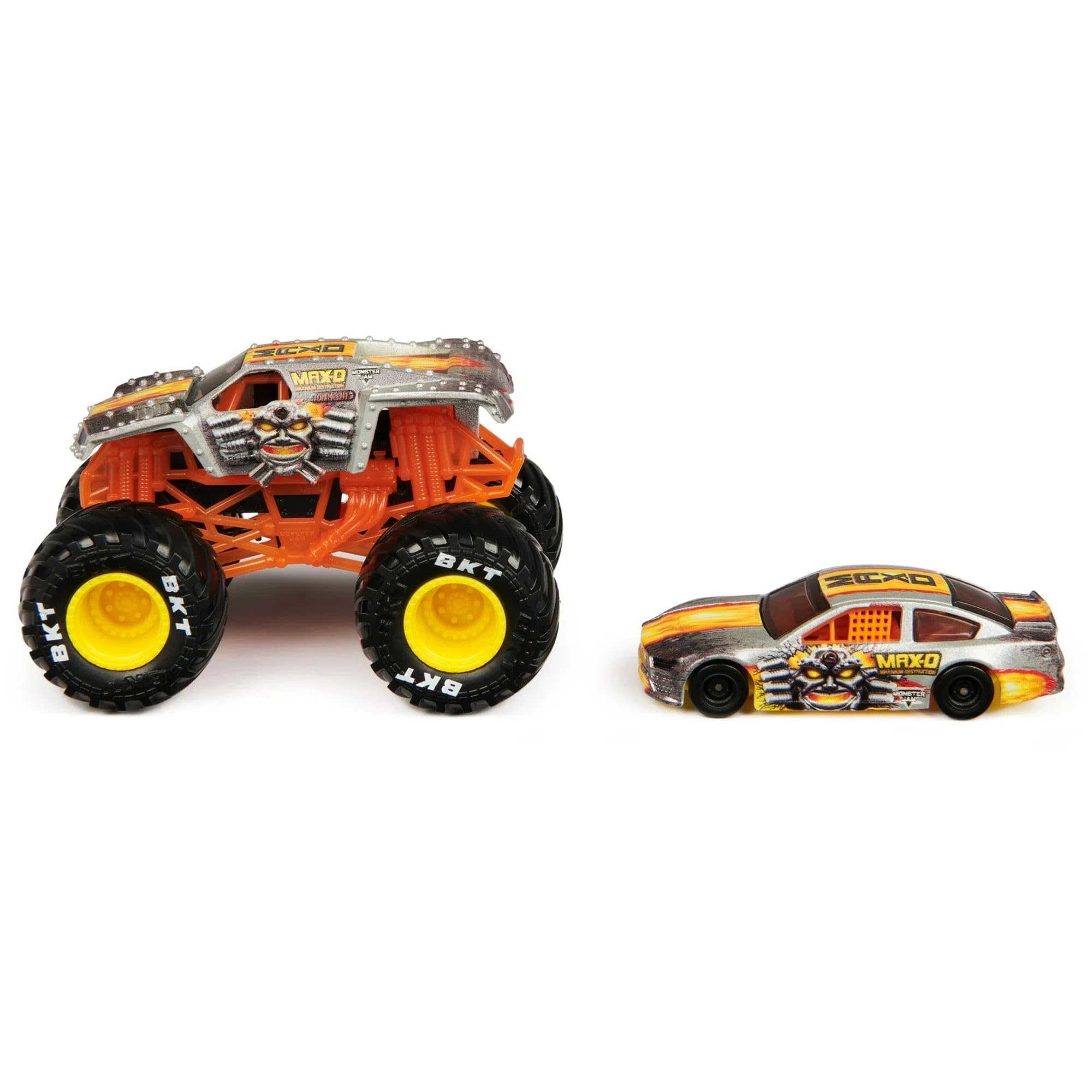 Foto 4 | Toy Monster Jam Diecast Series 5 Max-d, Paquete De 2 Unidades Con Coche De Carreras - Venta Internacional.