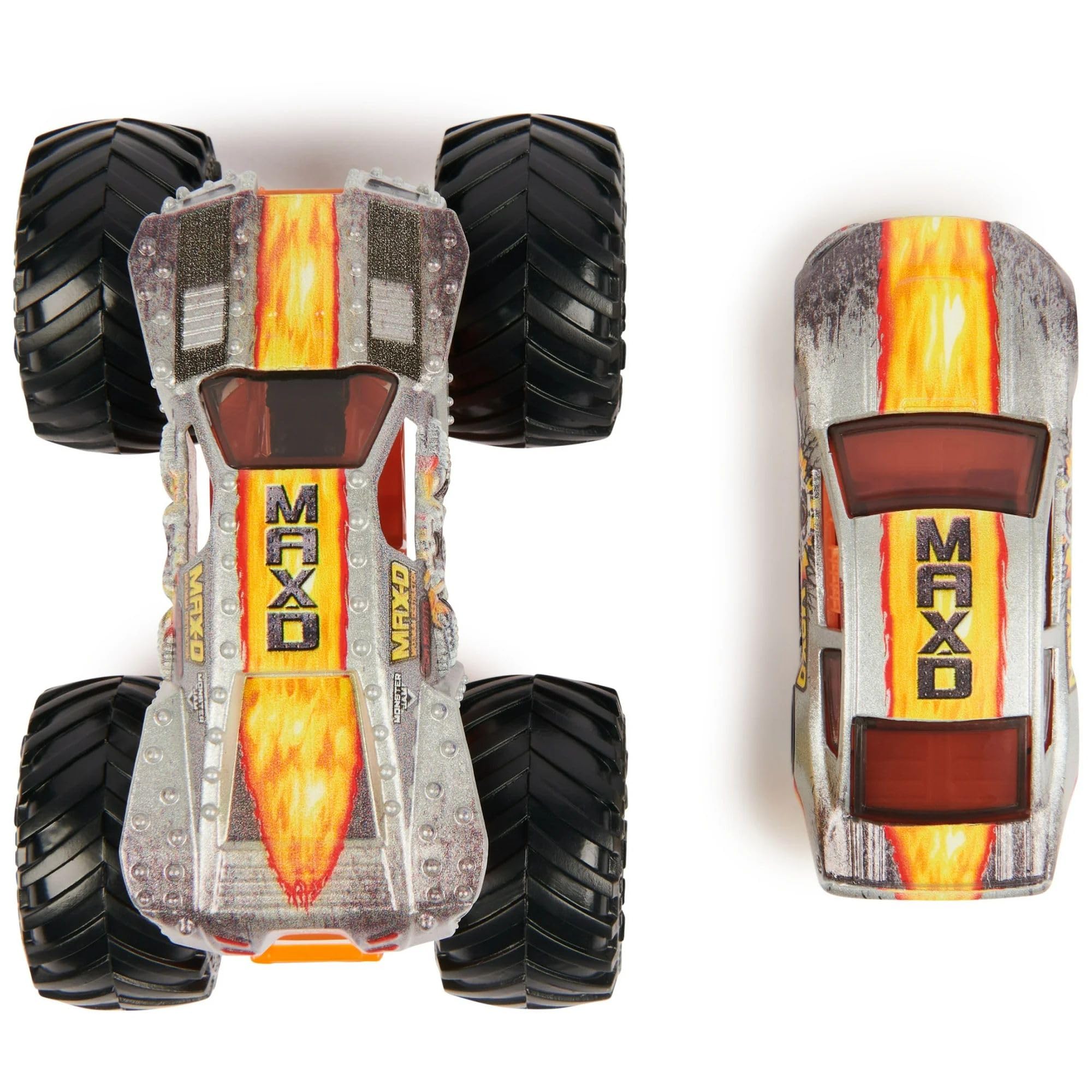 Foto 8 pulgar | Toy Monster Jam Diecast Series 5 Max-d, Paquete De 2 Unidades Con Coche De Carreras - Venta Internacional.