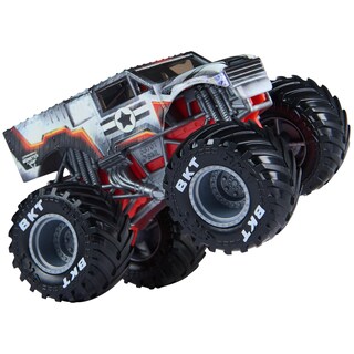Foto 3 | Monster Truck De Juguete Monster Jam Marvel Iron Man Vs War Machine - Venta Internacional.