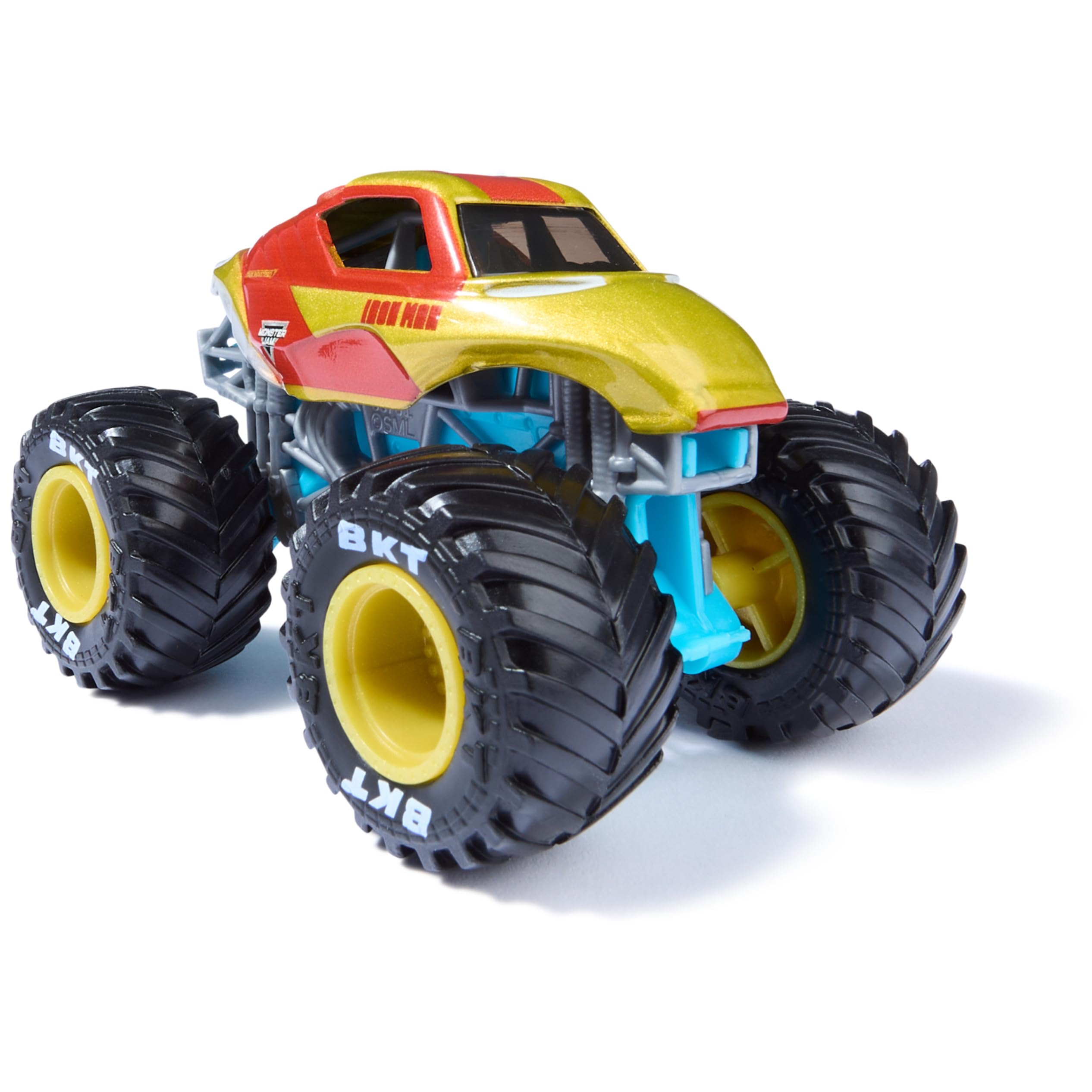 Foto 5 pulgar | Monster Truck De Juguete Monster Jam Marvel Iron Man Vs War Machine - Venta Internacional.