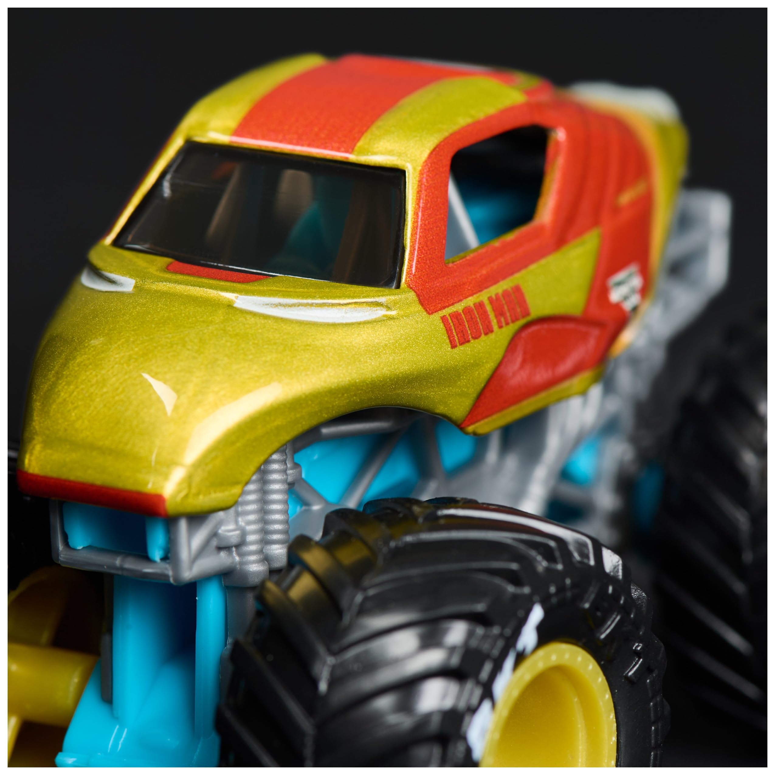 Foto 6 pulgar | Monster Truck De Juguete Monster Jam Marvel Iron Man Vs War Machine - Venta Internacional.