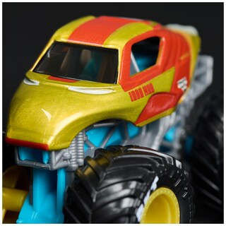 Foto 5 | Monster Truck De Juguete Monster Jam Marvel Iron Man Vs War Machine - Venta Internacional.