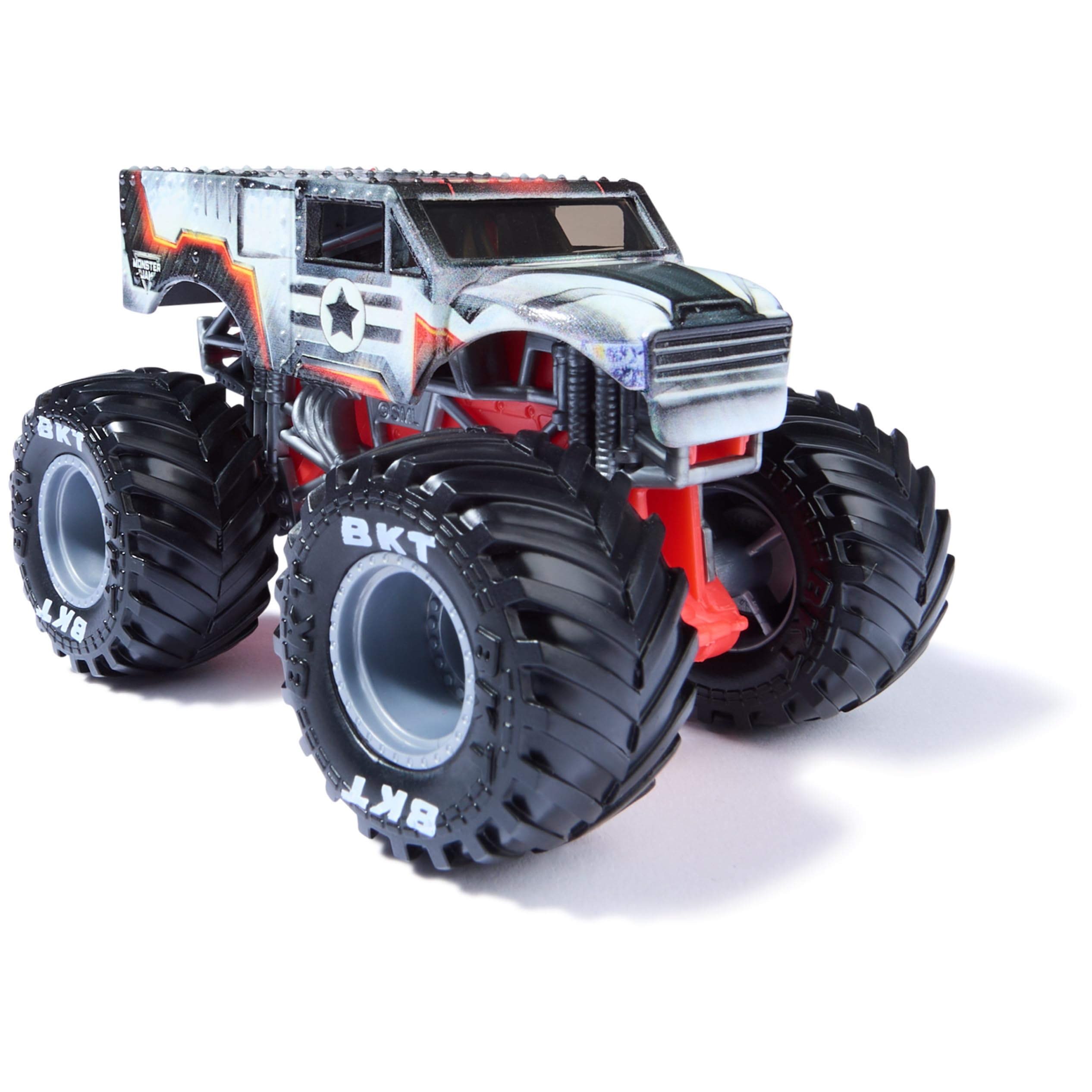 Foto 7 pulgar | Monster Truck De Juguete Monster Jam Marvel Iron Man Vs War Machine - Venta Internacional.