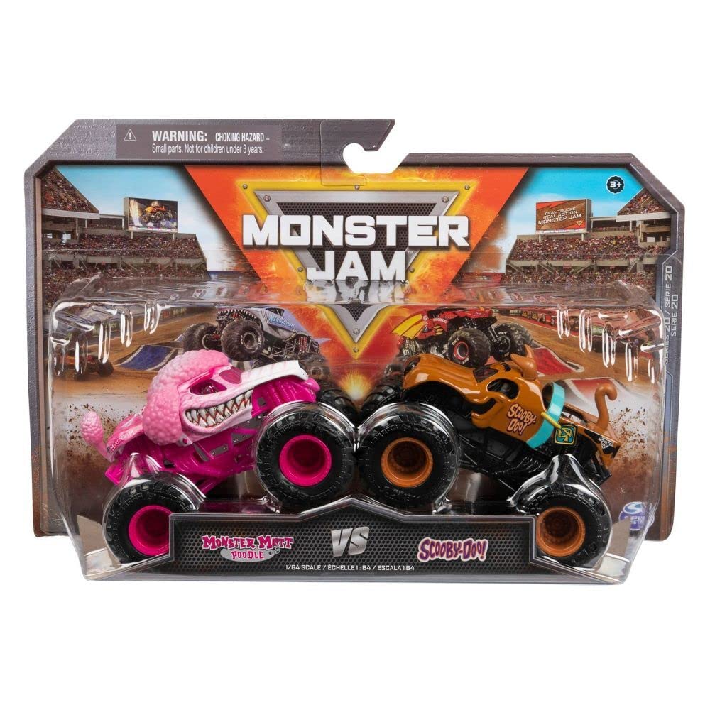 Foto 2 pulgar | Monster Mutt Poodle Oficial De Toy Monster Jam Vs. Scooby Doo - Venta Internacional.