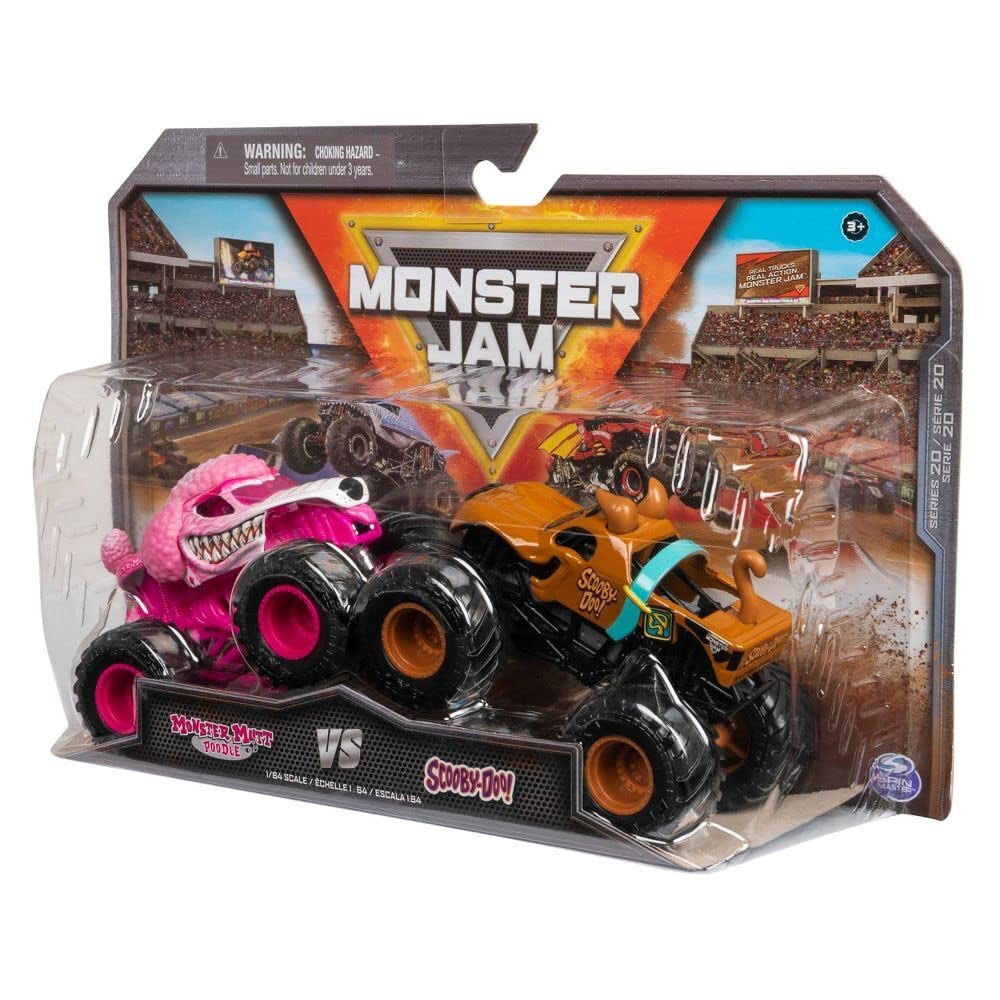 Foto 7 pulgar | Monster Mutt Poodle Oficial De Toy Monster Jam Vs. Scooby Doo - Venta Internacional.