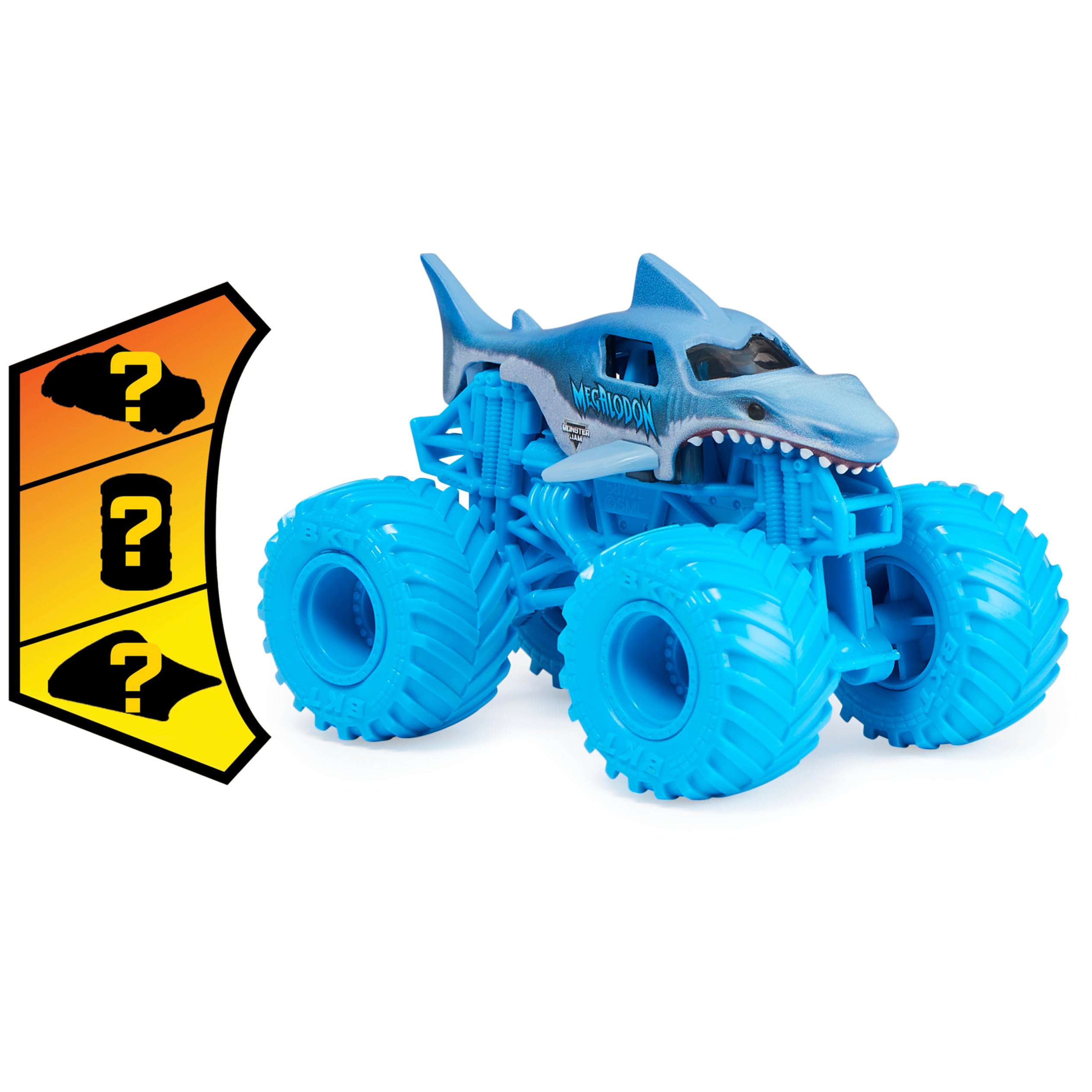Foto 3 pulgar | Monster Truck Monster Jam Megalodon Fundido A Presión A Escala 1:64 - Venta Internacional.