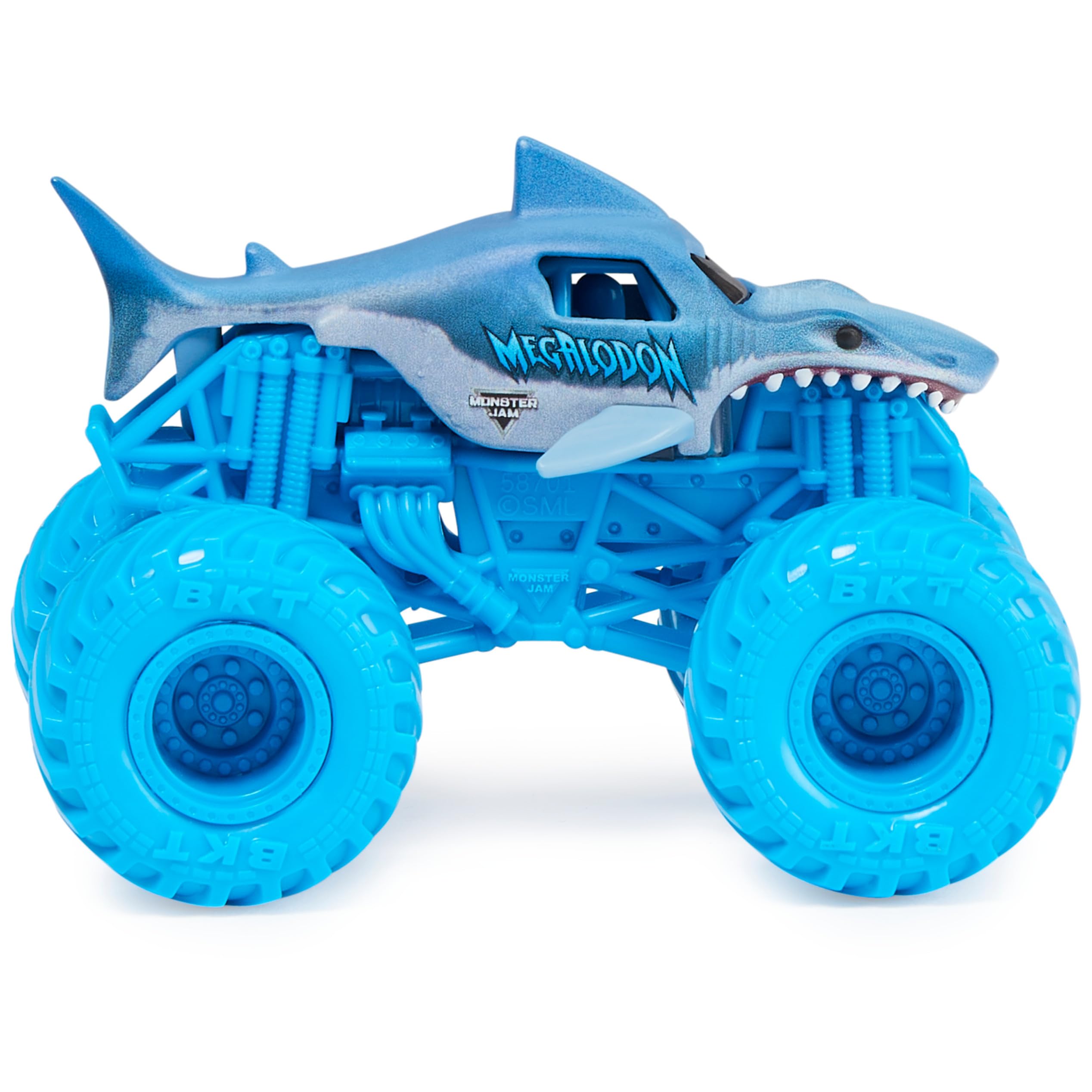 Foto 4 pulgar | Monster Truck Monster Jam Megalodon Fundido A Presión A Escala 1:64 - Venta Internacional.