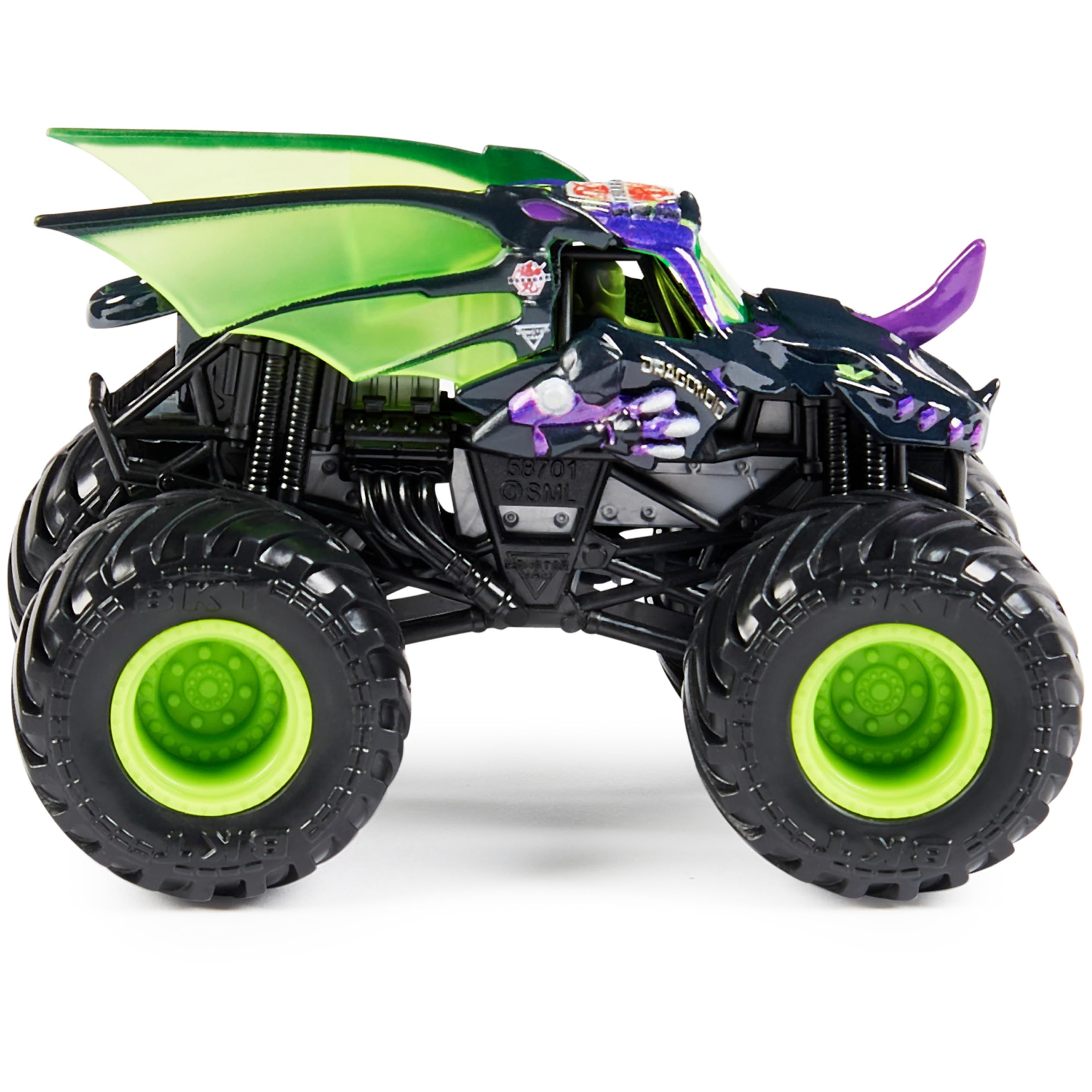 Foto 4 pulgar | Monster Trucks De Juguete Monster Jam Bakugan Dragonoid Contra Batman - Venta Internacional.