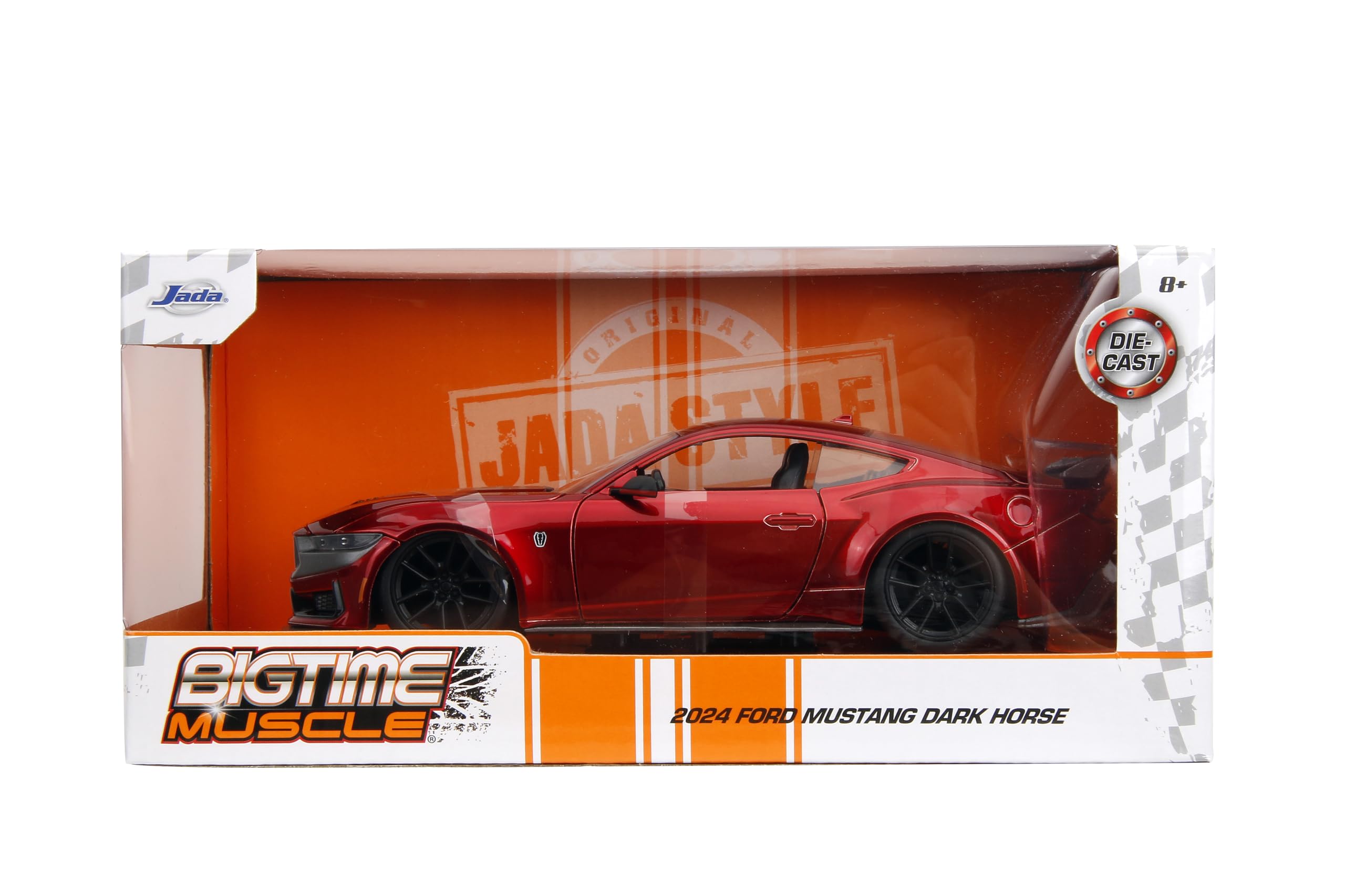 Foto 5 pulgar | Coche Fundido A Presión Jada Toys Big Time Muscle 1:24 2024 Ford Mustang Gt - Venta Internacional.