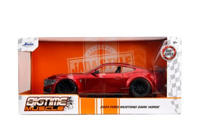 Foto 4 | Coche Fundido A Presión Jada Toys Big Time Muscle 1:24 2024 Ford Mustang Gt - Venta Internacional.