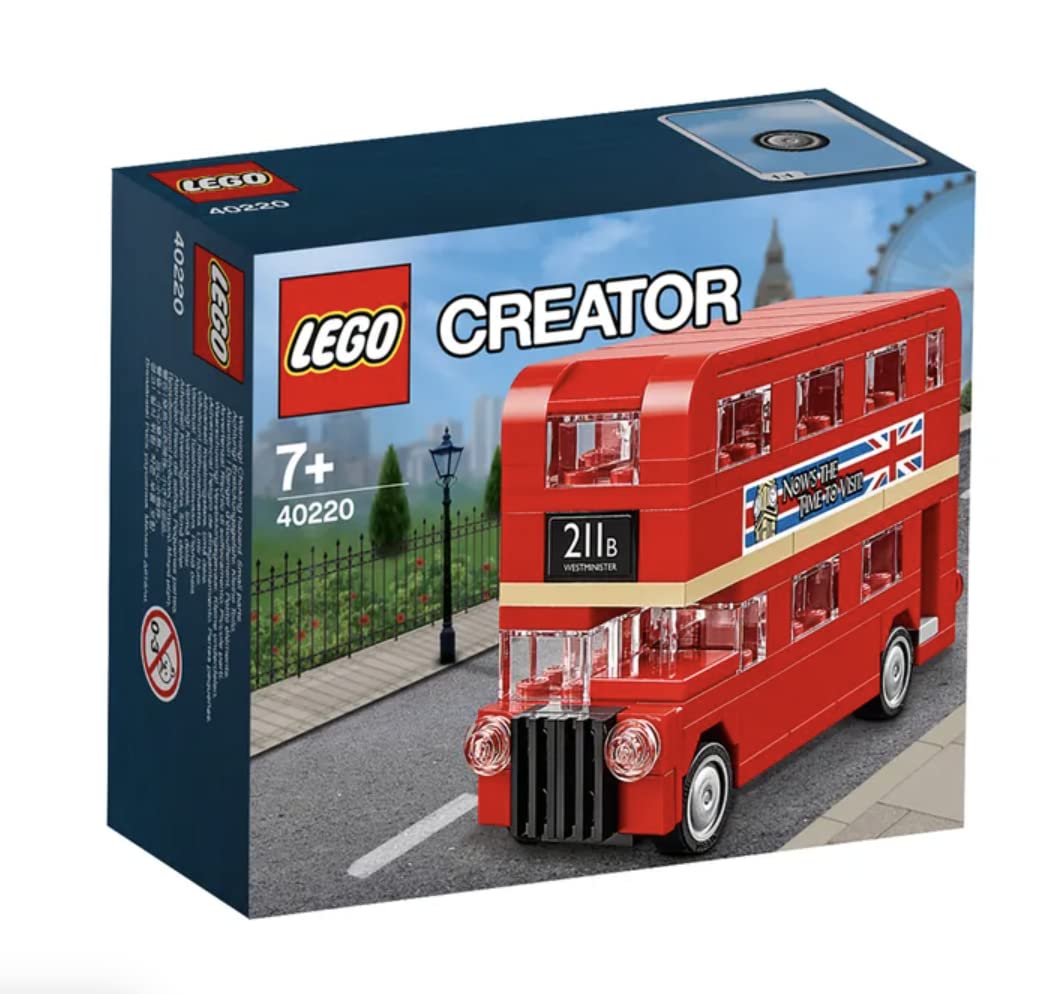 Foto 2 pulgar | Autobús Londinense Toy Lego Creator 40220 De Dos Pisos - Venta Internacional.