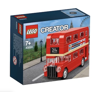 Foto 1 | Autobús Londinense Toy Lego Creator 40220 De Dos Pisos - Venta Internacional.