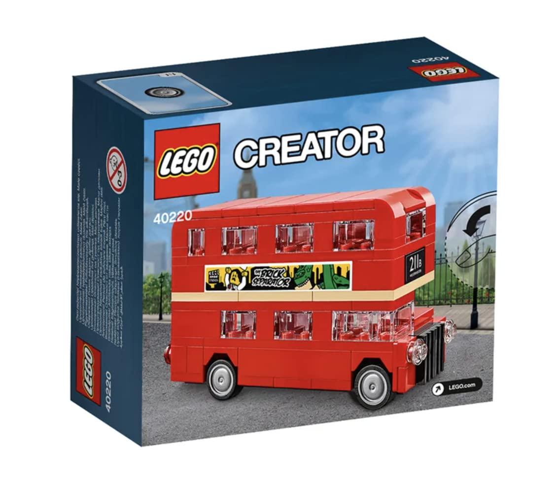 Foto 3 pulgar | Autobús Londinense Toy Lego Creator 40220 De Dos Pisos - Venta Internacional.