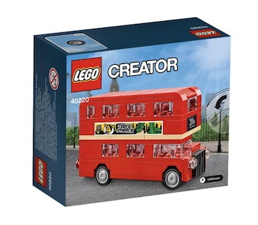 Foto 2 | Autobús Londinense Toy Lego Creator 40220 De Dos Pisos - Venta Internacional.