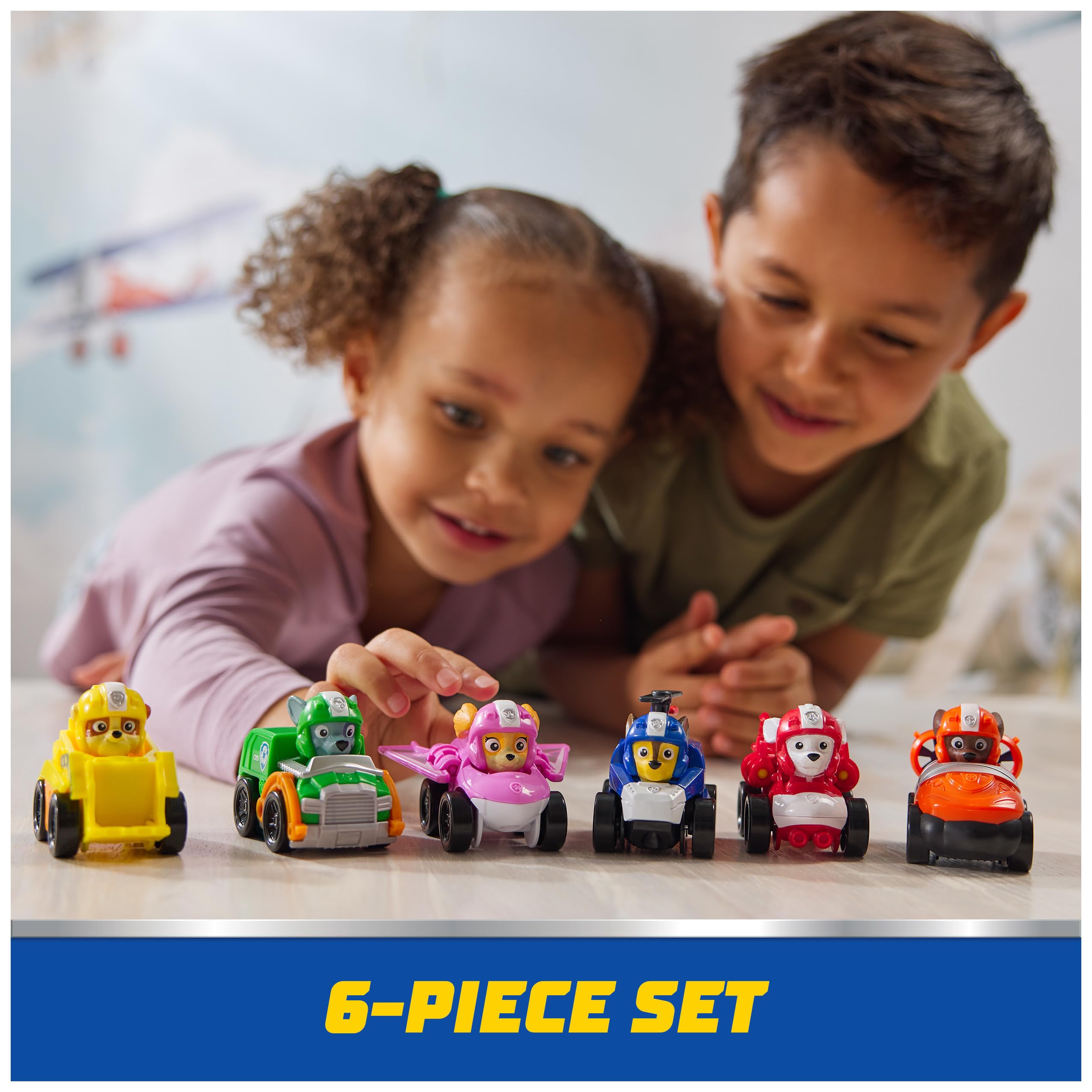 Foto 4 pulgar | Set de Cars Paw Patrol Air Rescue 6 Piezas Pup Squad - Venta Internacional