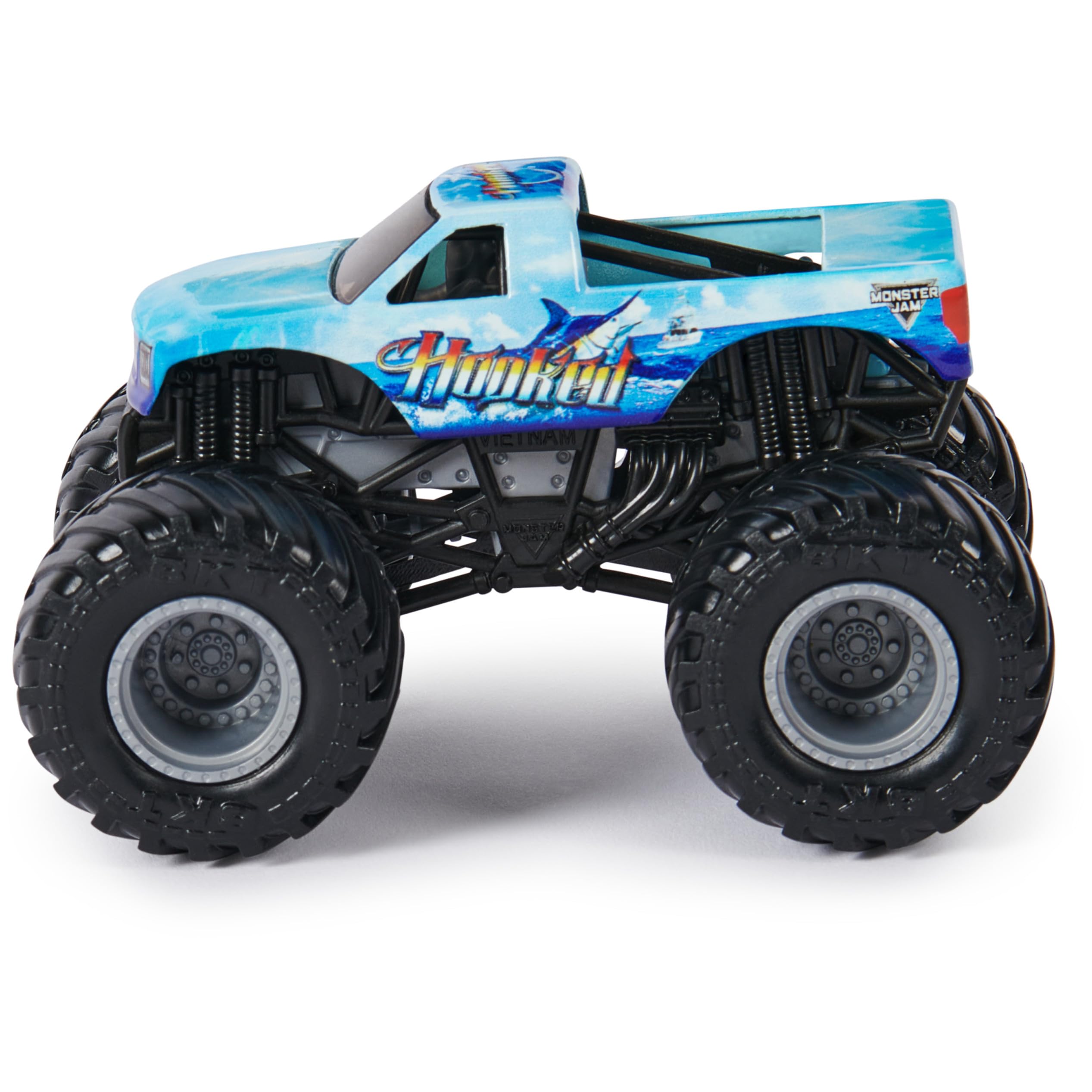 Foto 5 pulgar | Toy Monster Jam Megalodon Vs. Camiones Fundidos A Presión Enganchados 1:64 - Venta Internacional.