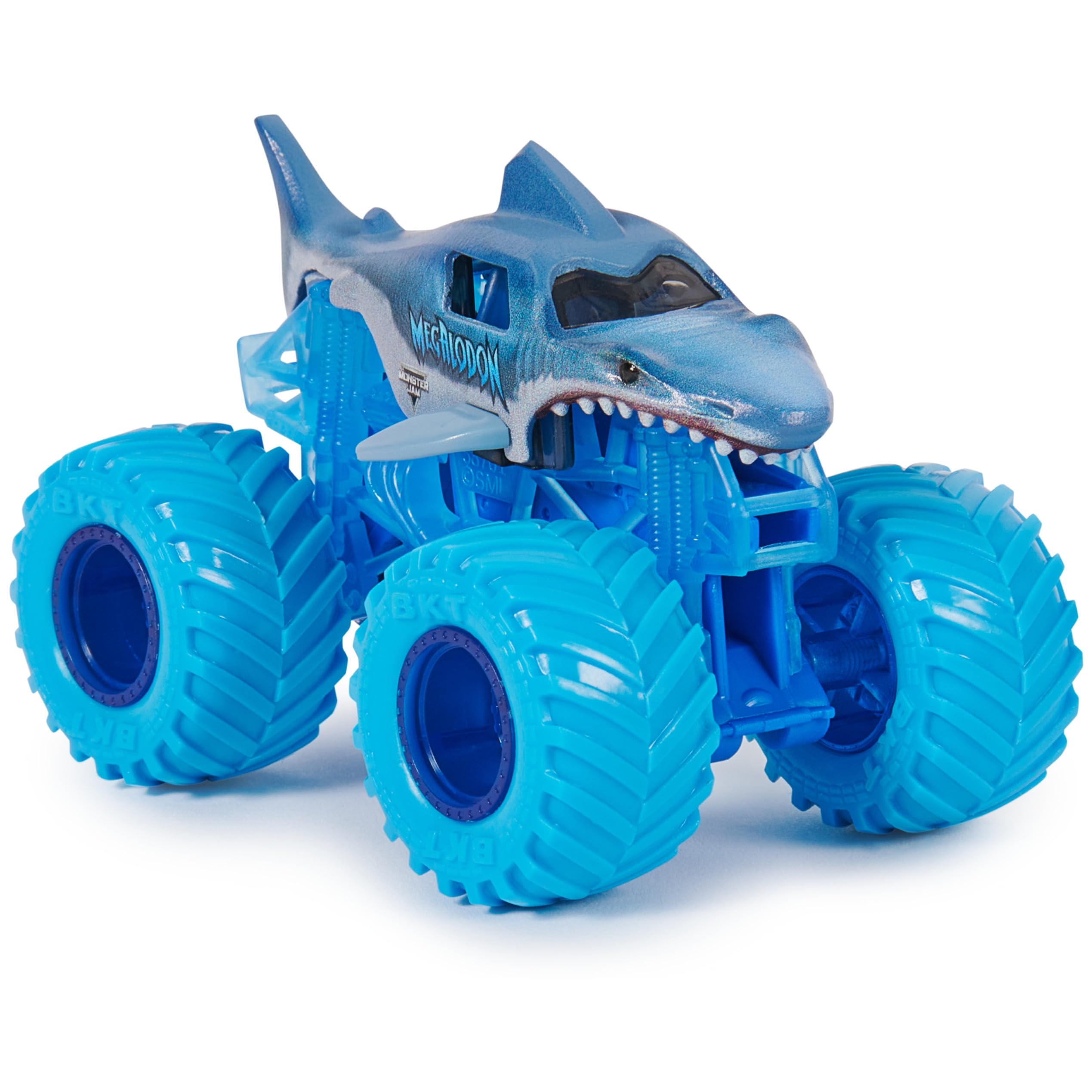 Foto 8 pulgar | Toy Monster Jam Megalodon Vs. Camiones Fundidos A Presión Enganchados 1:64 - Venta Internacional.