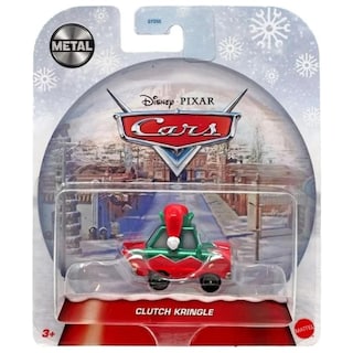 Foto 1 | Vehículo Fundido A Presión Mattel Disney Pixar Cars Wintertime Cruisers Clutch Kringle A Escala 1:55. - Venta Inte