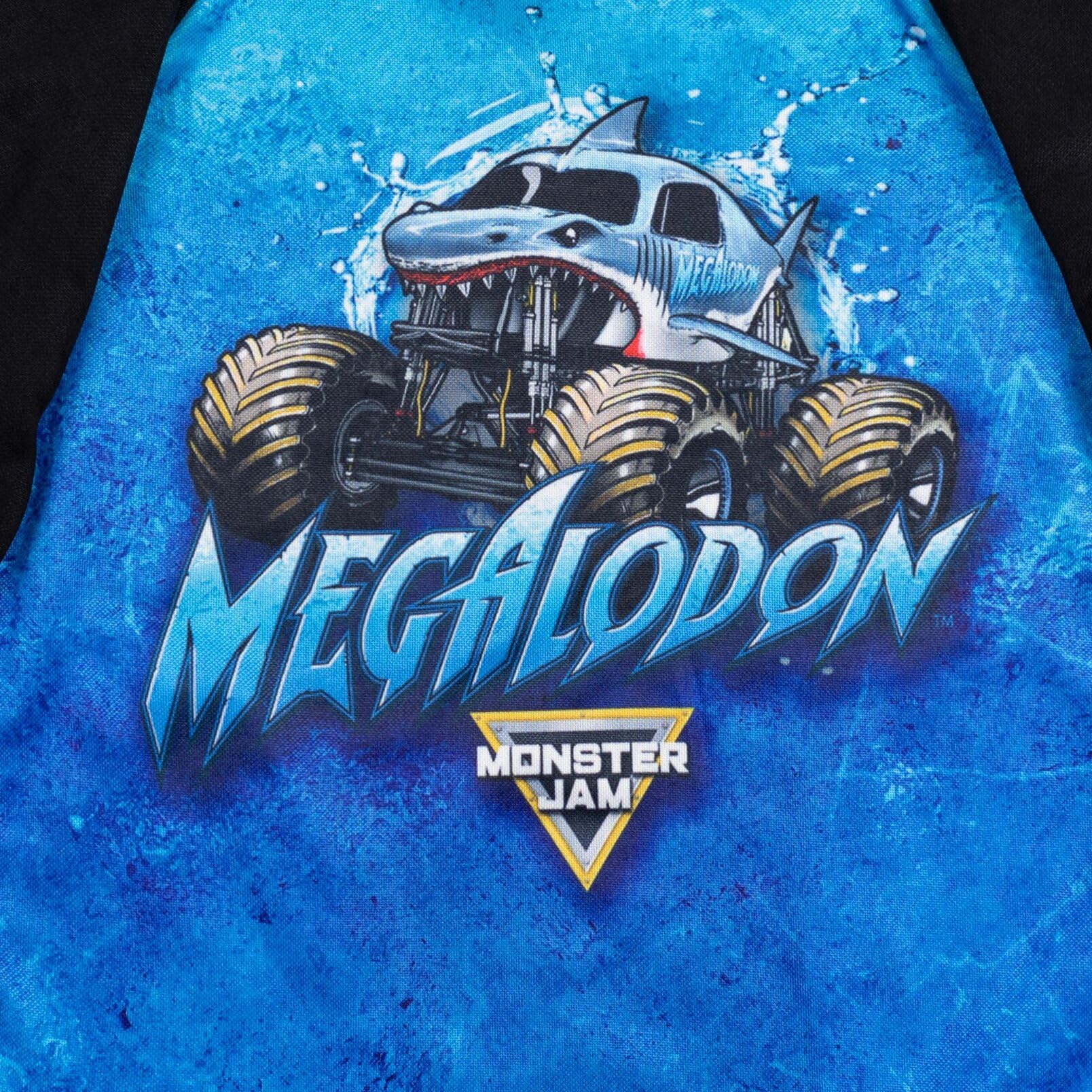 Foto 5 pulgar | Sudadera Con Capucha Monster Jam Trucks Megalodon Para Niños Pequeños Negro/azul 2t - Venta Internacional.
