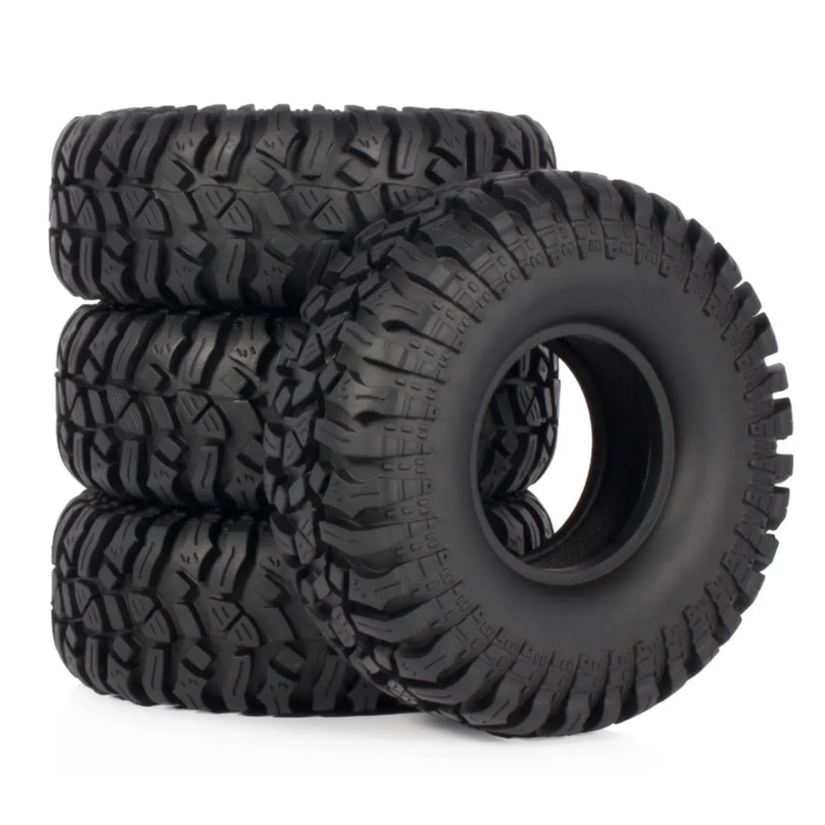 Foto 2 pulgar | Neumáticos 1/10 Rc Crawler 1.9 De Goma 114x42 Mm Para Gen7 Gen8 Scx10 - Venta Internacional.