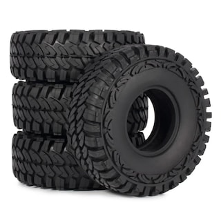 Foto 1 | Neumáticos 1/10 Rc Crawler 1.9 De Goma 114x42 Mm Para Gen7 Gen8 Scx10 - Venta Internacional.