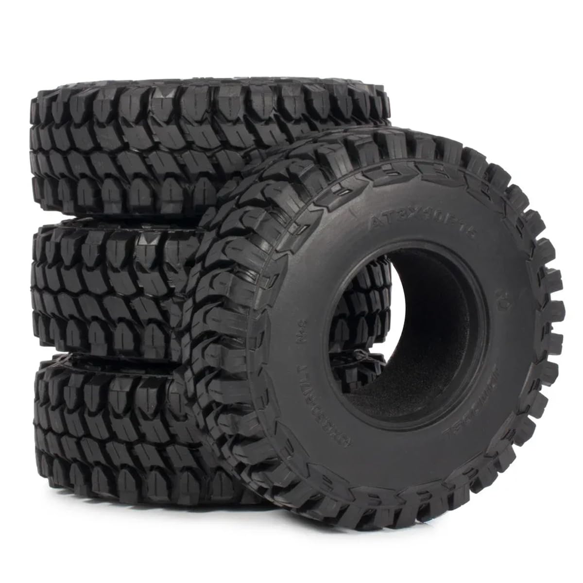 Foto 2 pulgar | Neumáticos 1/10 Rc Crawler 1.9 De Goma 110x40 Mm Para Gen7 Gen8 Scx10 - Venta Internacional.