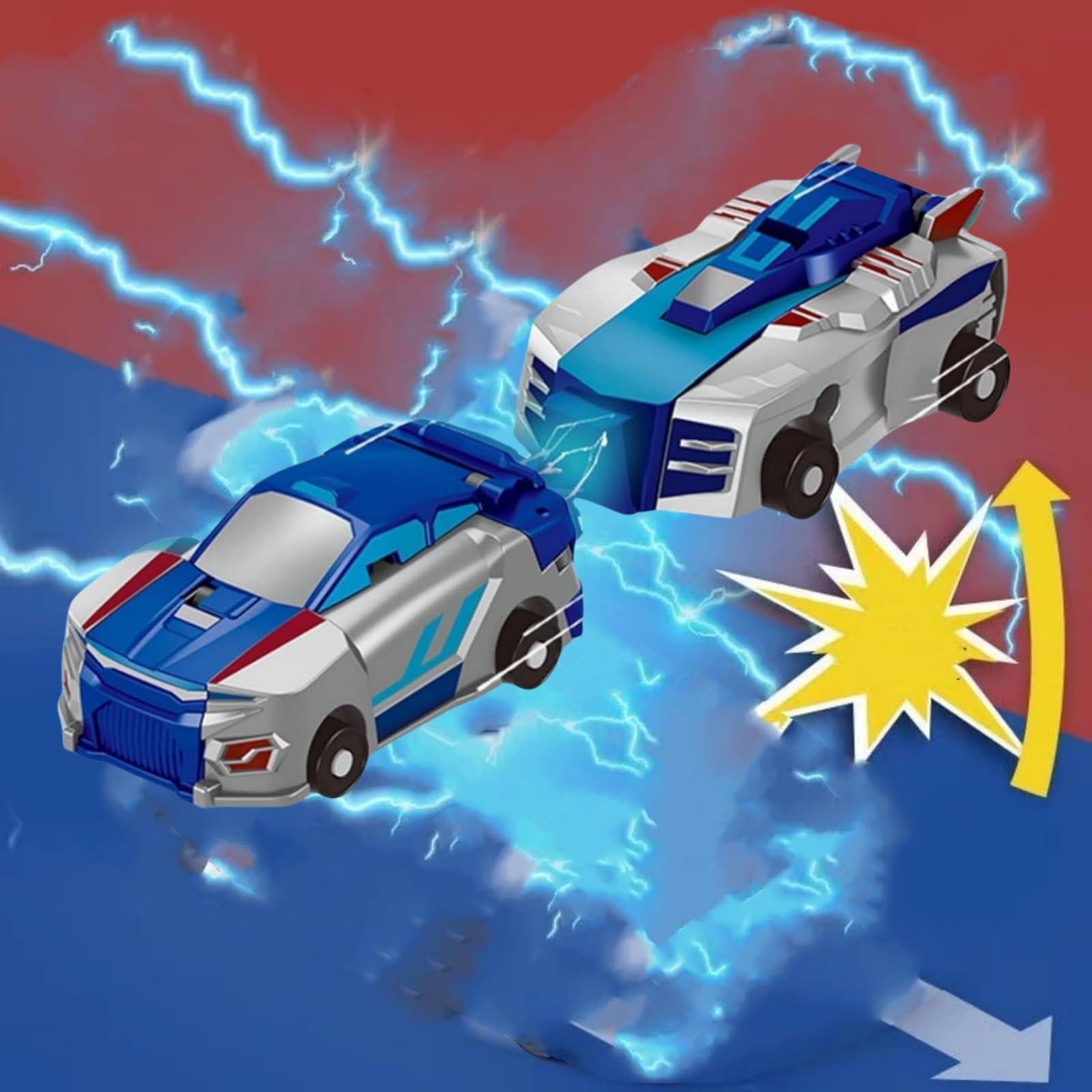 Foto 7 pulgar | Transformer Unicorn Transforming Para Coches De Juguete, 2 Unidades, Para Niños - Venta Internacional.