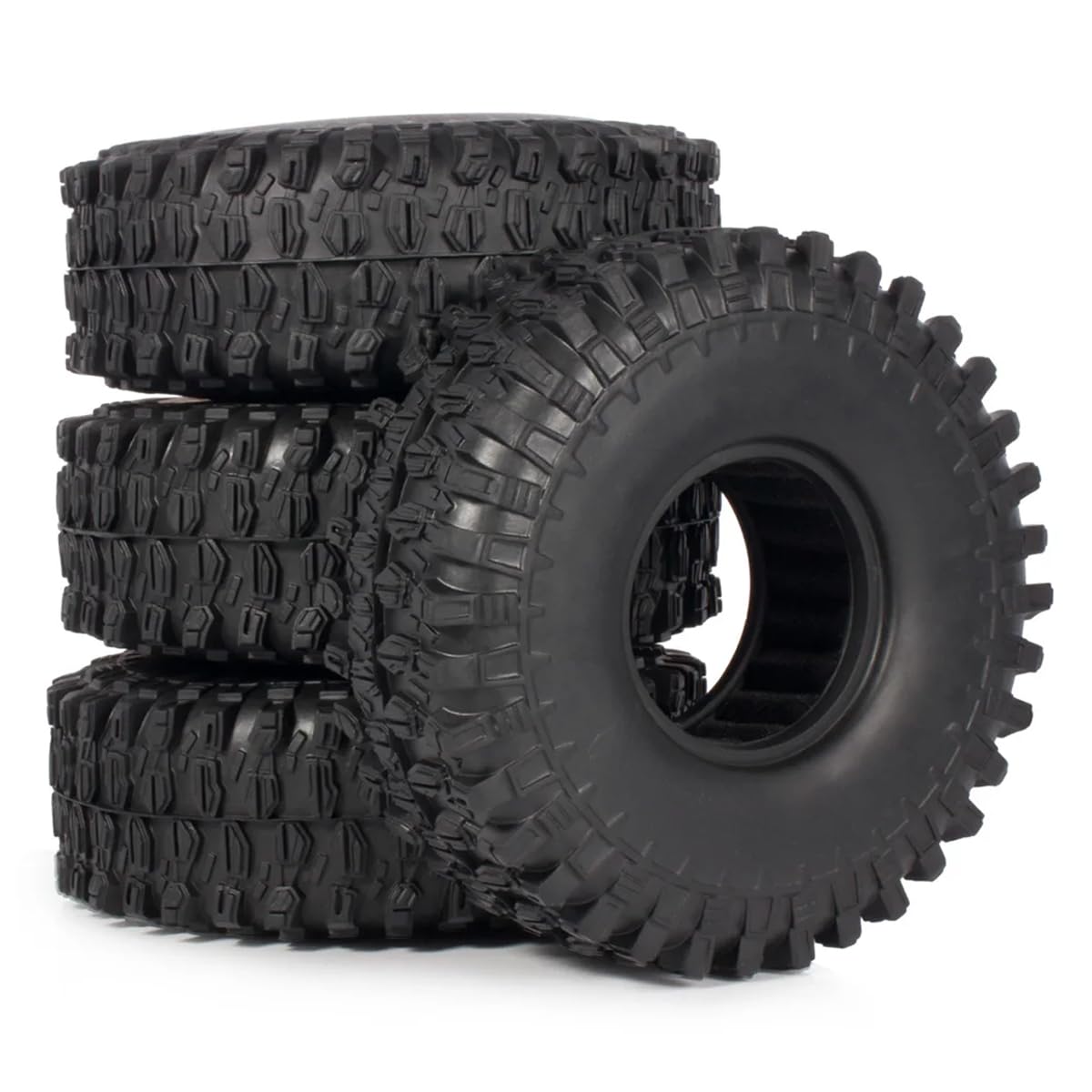 Foto 2 pulgar | Neumáticos 1/10 Rc Crawler 1.9 De Goma De 120 X 44 Mm Con Insertos De Espuma - Venta Internacional.