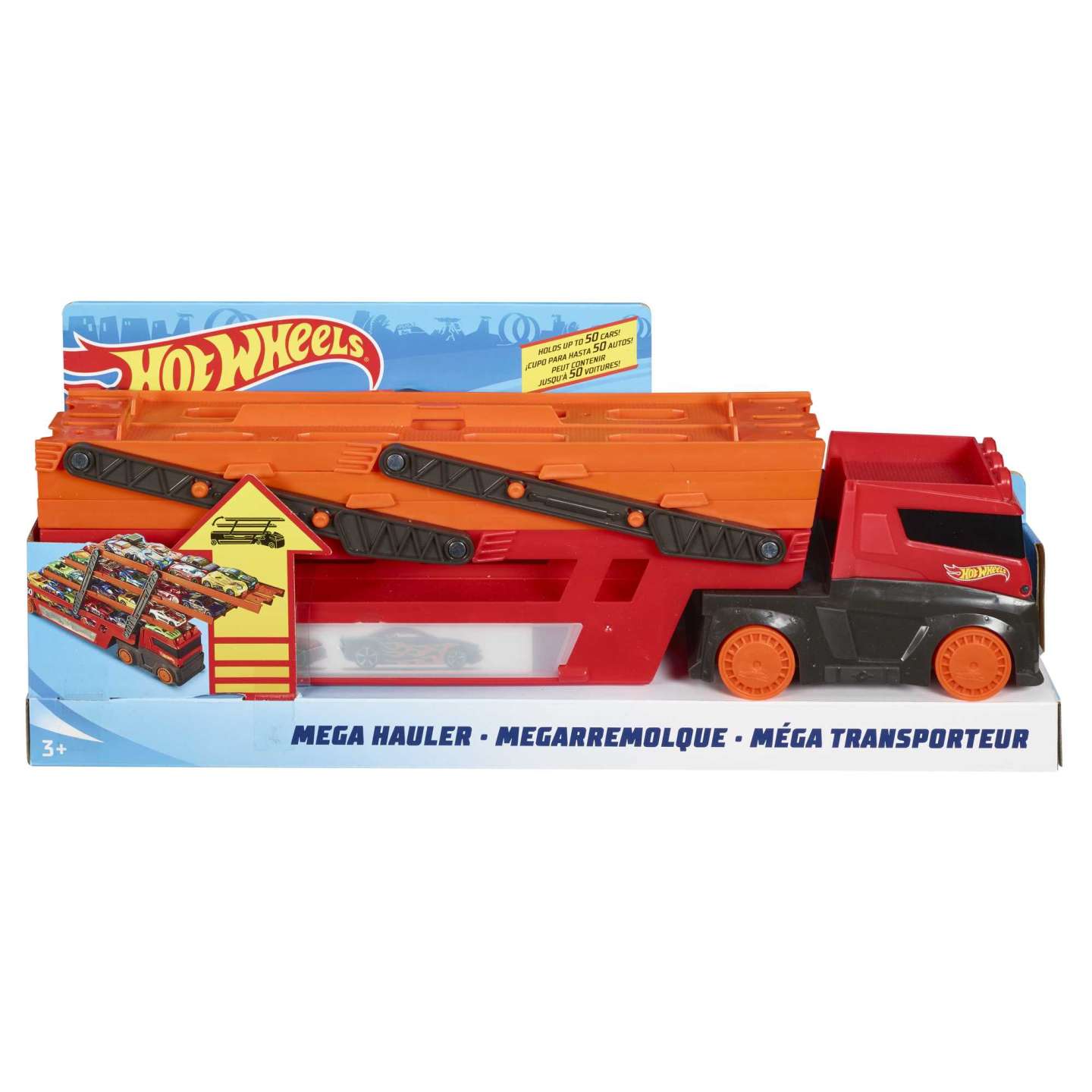 Mega Remolque Hot Wheels City Mattel