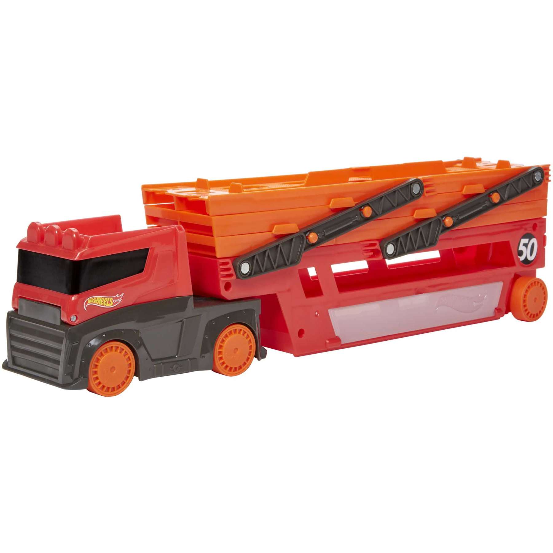 Foto 3 pulgar | Mega Remolque Hot Wheels City Mattel