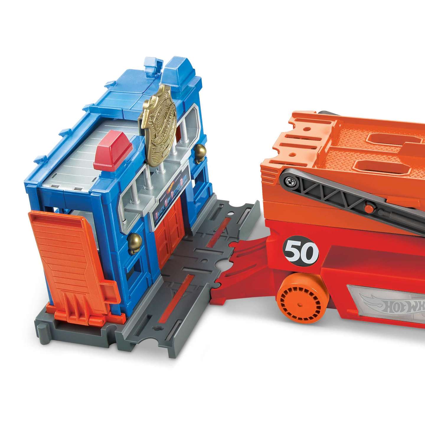 Foto 4 pulgar | Mega Remolque Hot Wheels City Mattel
