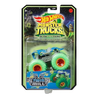 Foto 7 | Monster Trucks Hot Wheels Mnstr: Camiones que Brillan en la Oscuridad - Venta Internacional