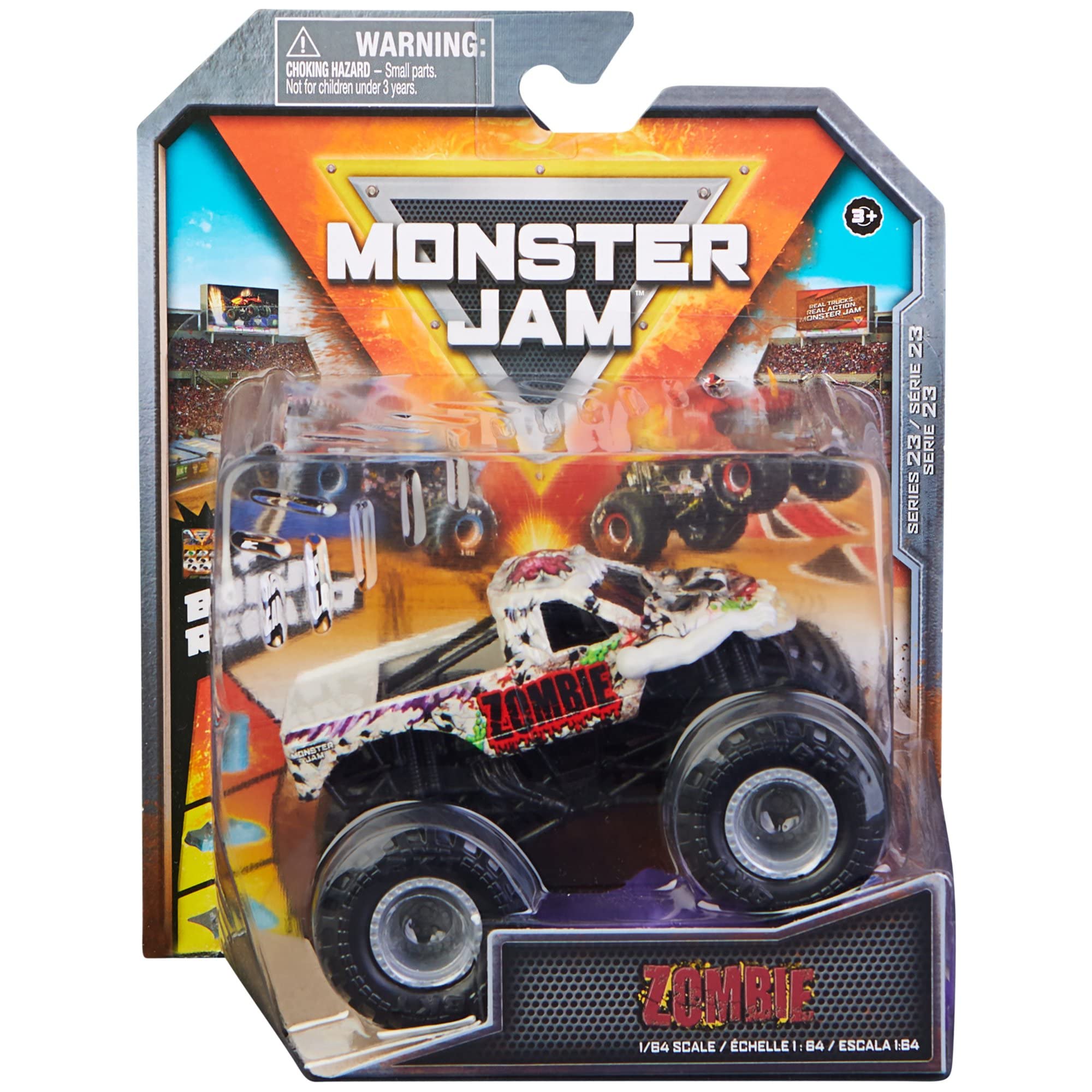 Foto 2 pulgar | Camión Fundido A Presión Monster Jam Spin Master 2022 A Escala 1:64 Con Bonificación - Venta Internacional.